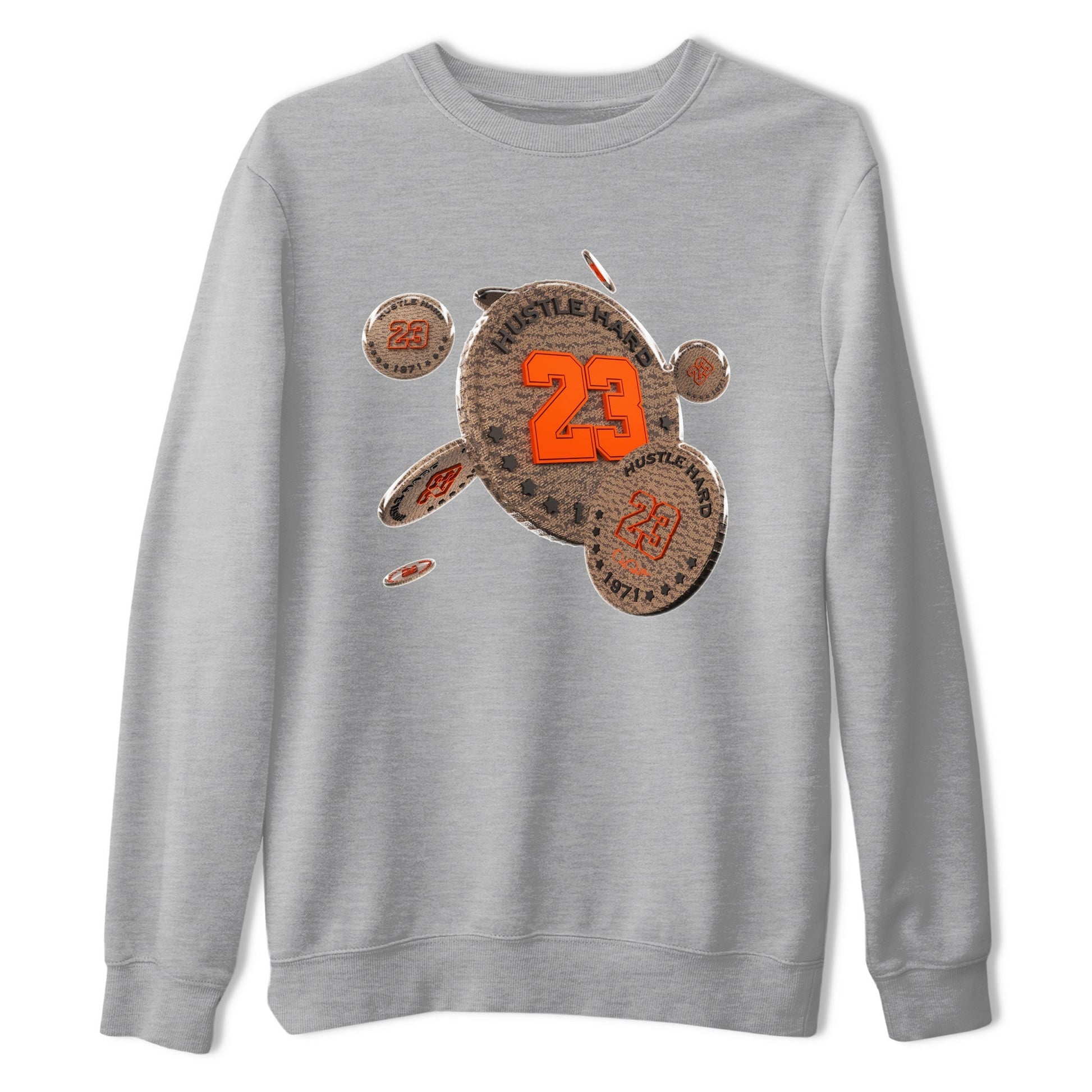 Coin Drop Sneaker Tee - Yeezy 350 Carbon Beluga