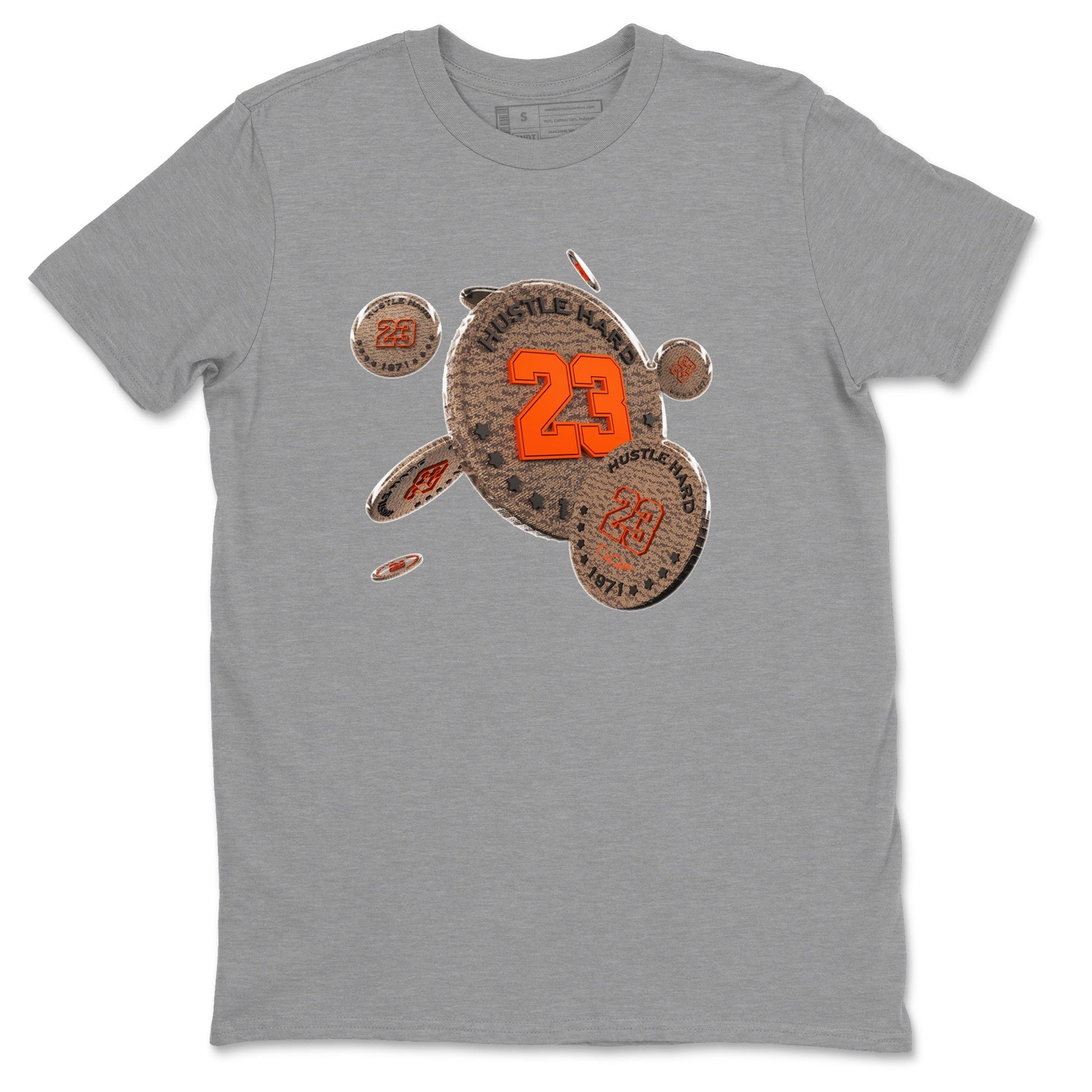 Coin Drop Sneaker Tee - Yeezy 350 Carbon Beluga