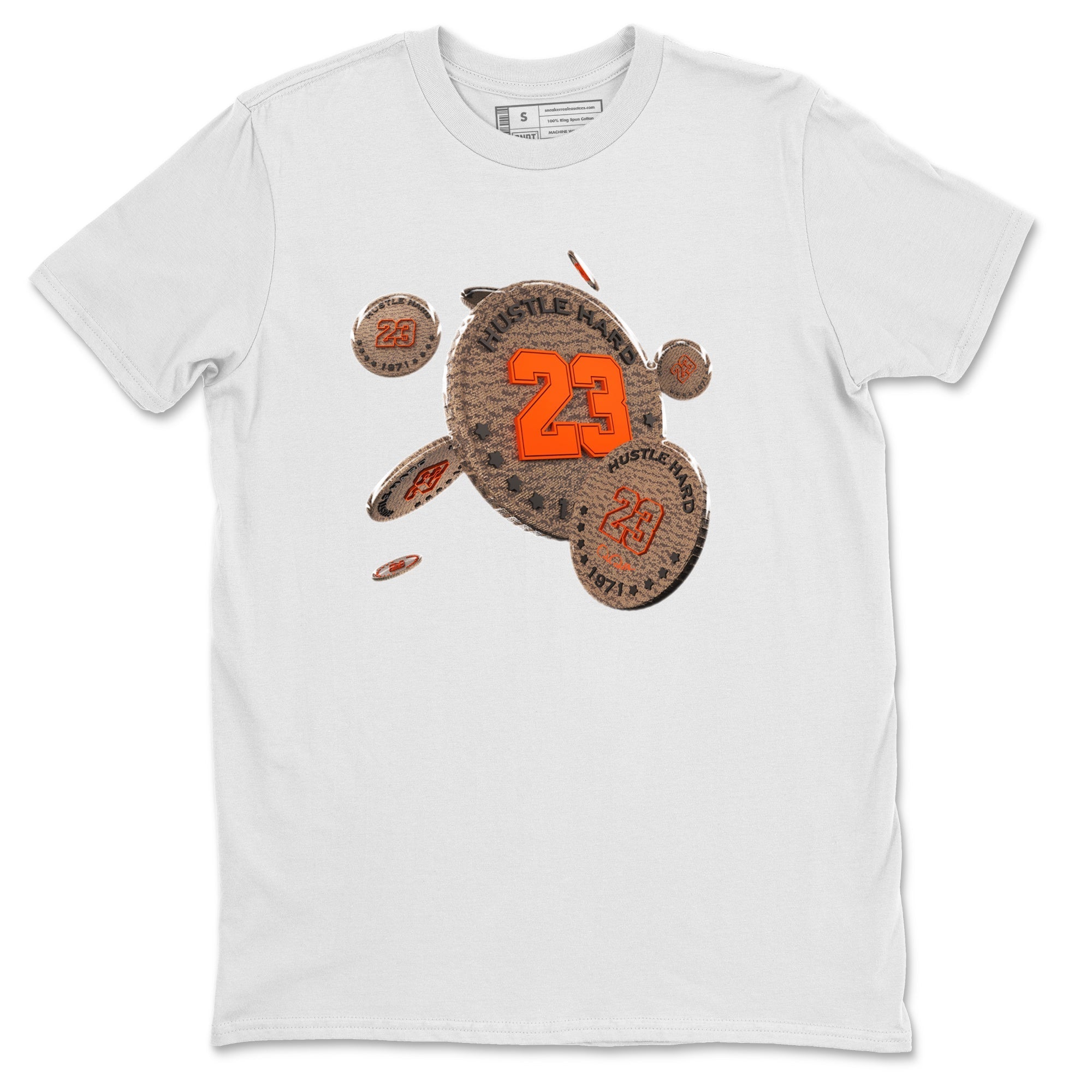 Coin Drop Sneaker Tee - Yeezy 350 Carbon Beluga
