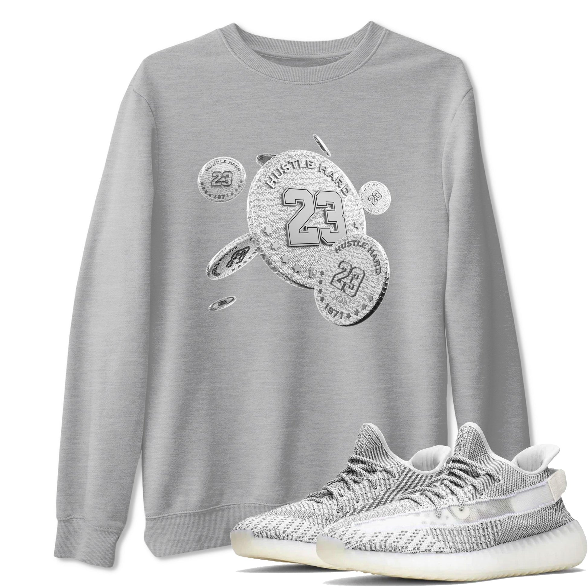 Coin Drop Sneaker Tee - Yeezy 350 Static