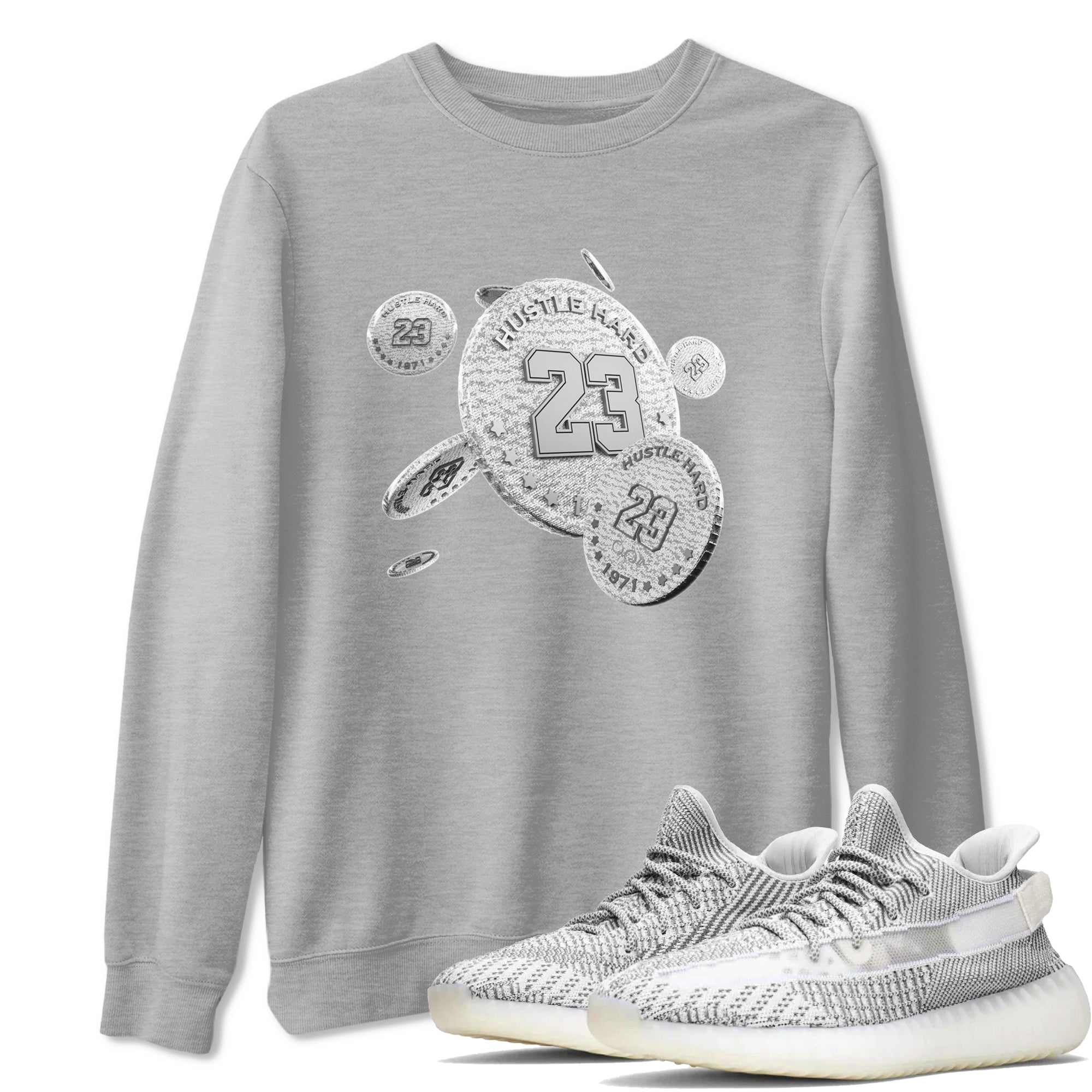 Coin Drop Sneaker Tee - Yeezy 350 Static