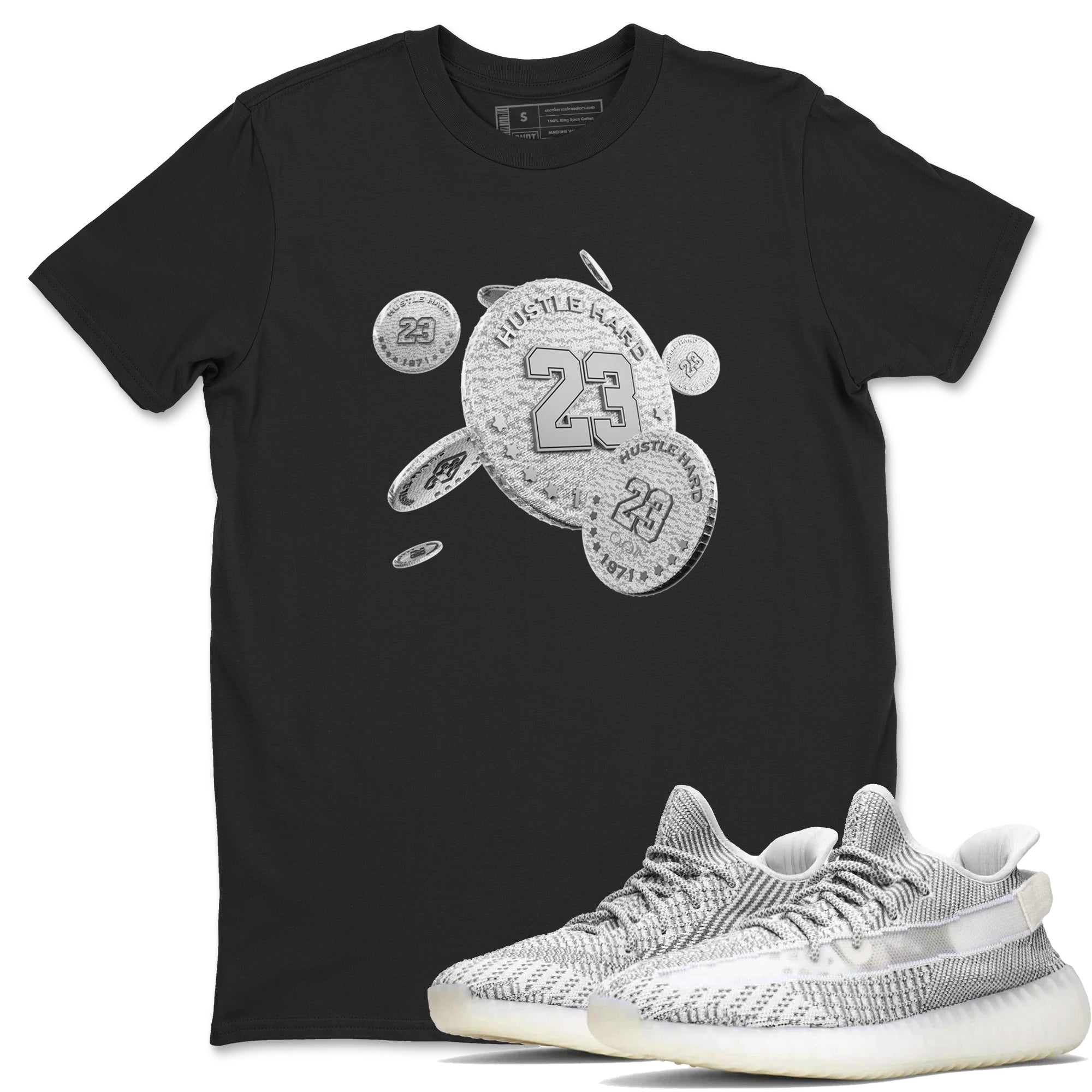 Coin Drop Sneaker Tee - Yeezy 350 Static