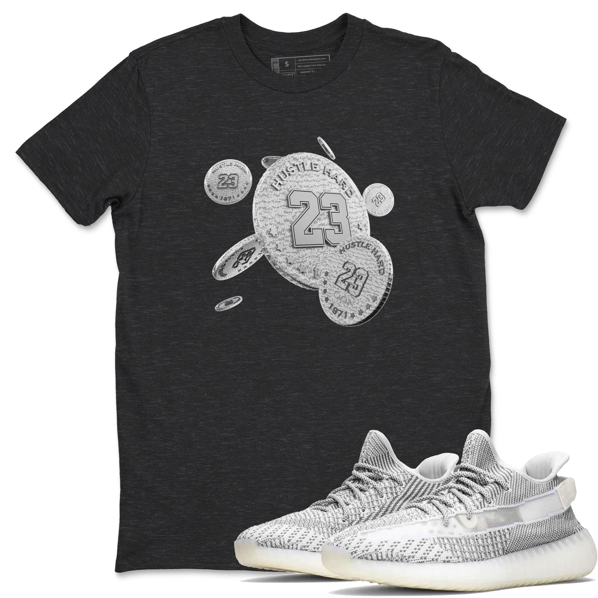Coin Drop Sneaker Tee - Yeezy 350 Static