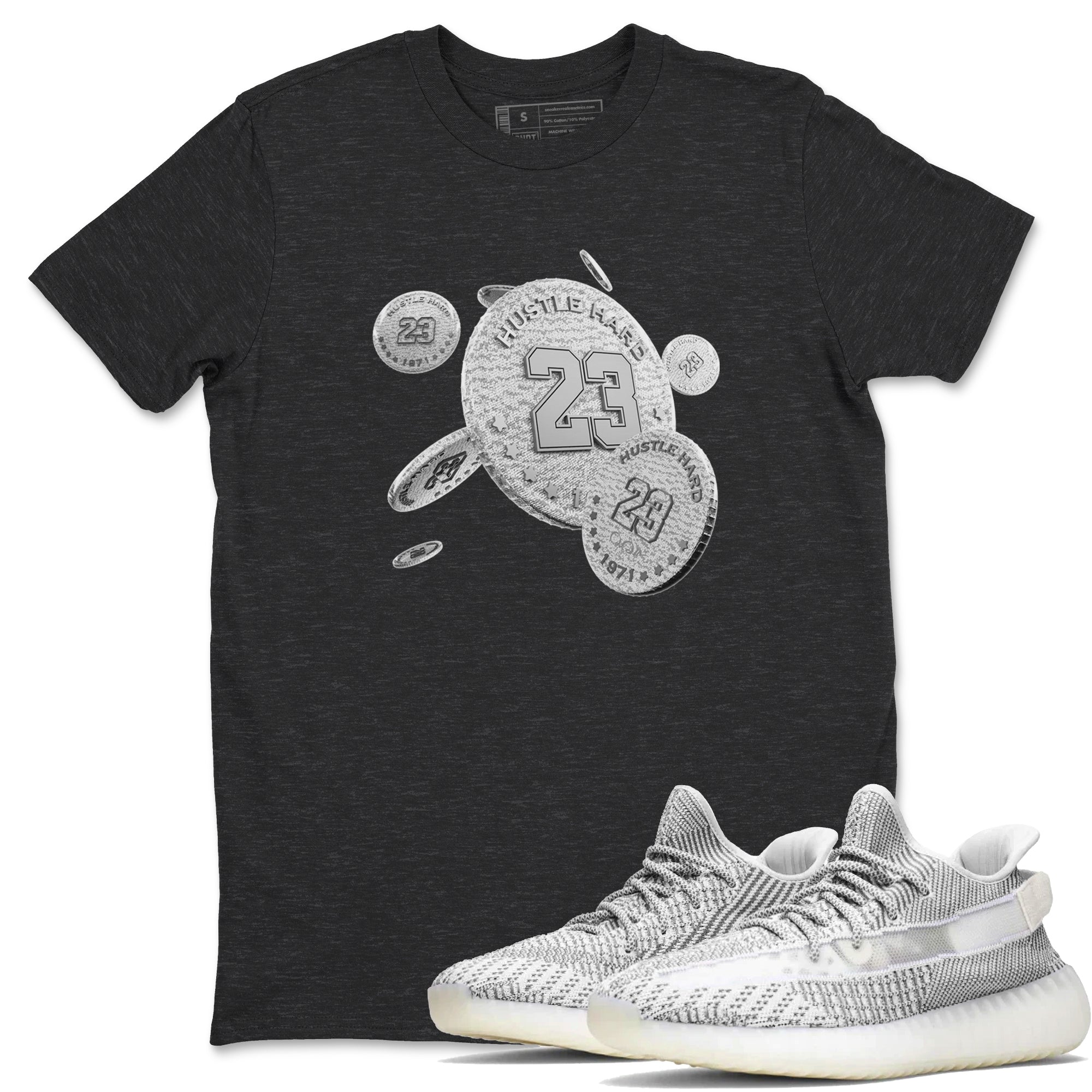 Coin Drop Sneaker Tee - Yeezy 350 Static