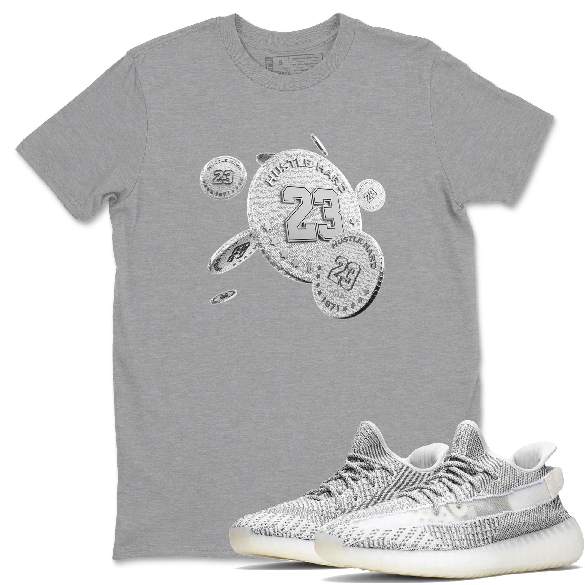 Coin Drop Sneaker Tee - Yeezy 350 Static
