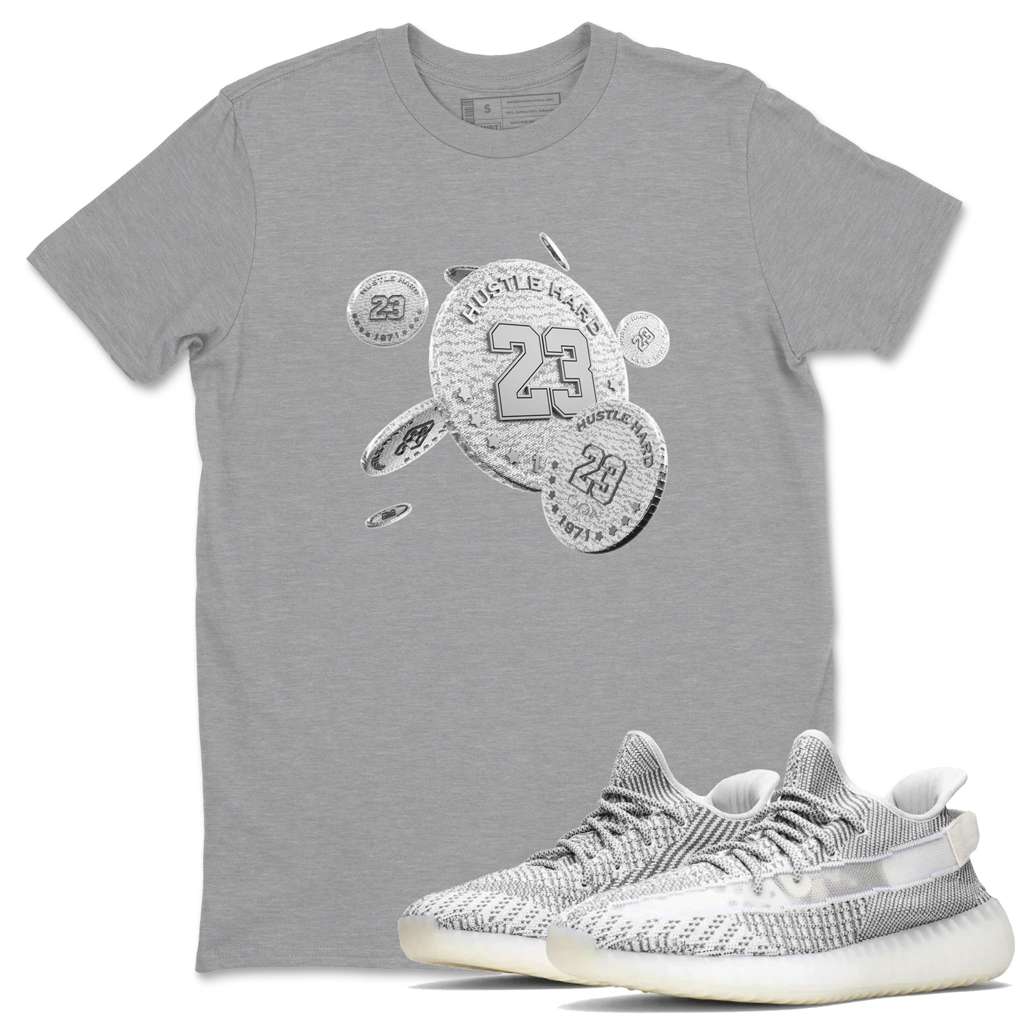 Coin Drop Sneaker Tee - Yeezy 350 Static