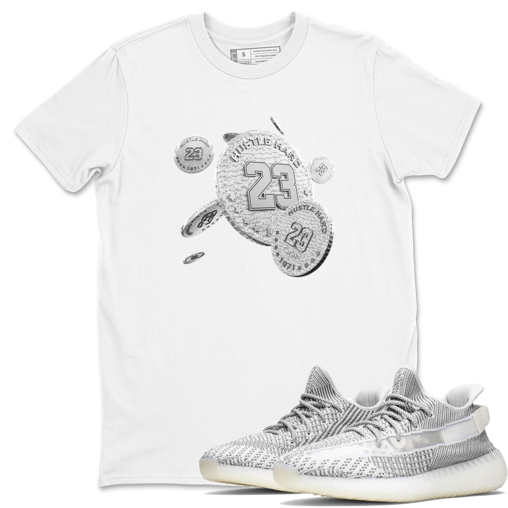 Coin Drop Sneaker Tee - Yeezy 350 Static