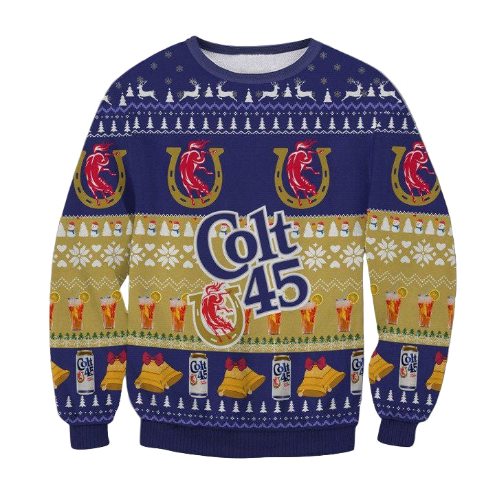 Colt 45 Beer Ugly Christmas Sweater 2022 ? Usalast