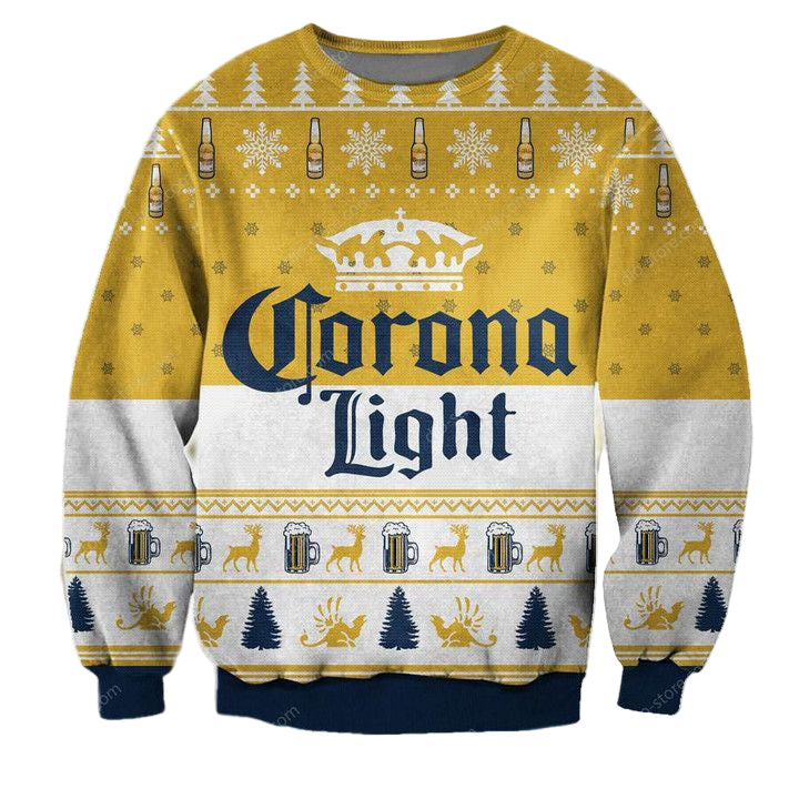 Corona Light Beer Christmas Sweater ? Usalast