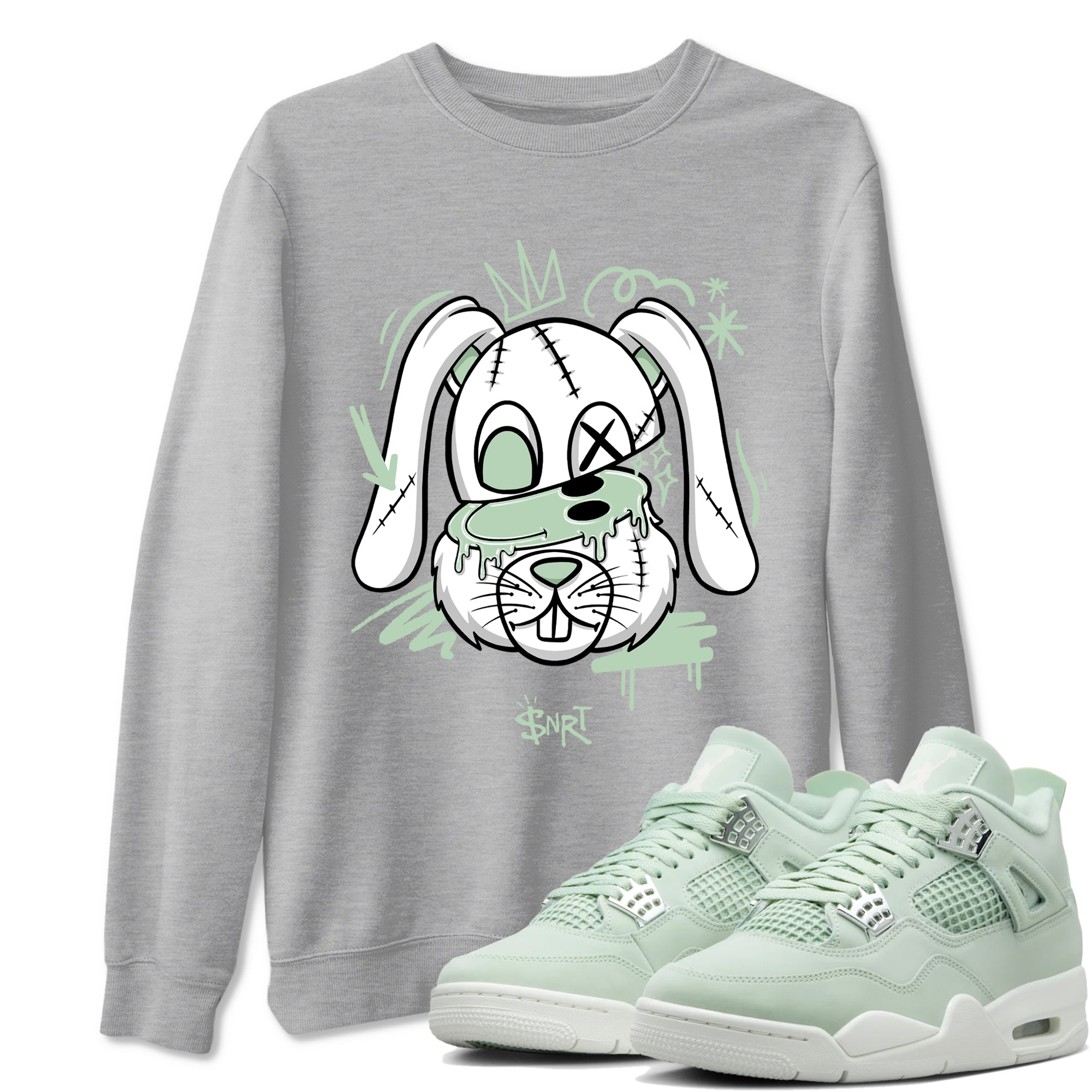 Crazy Bunny Sneaker Tees - Air Jordan 4 Abundance
