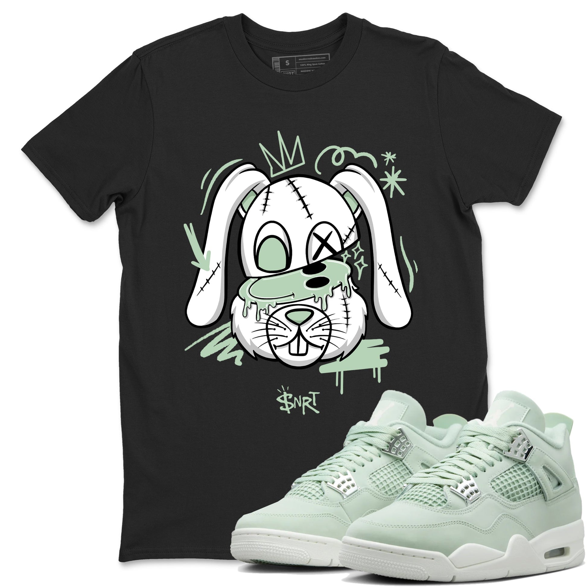 Crazy Bunny Sneaker Tees - Air Jordan 4 Abundance
