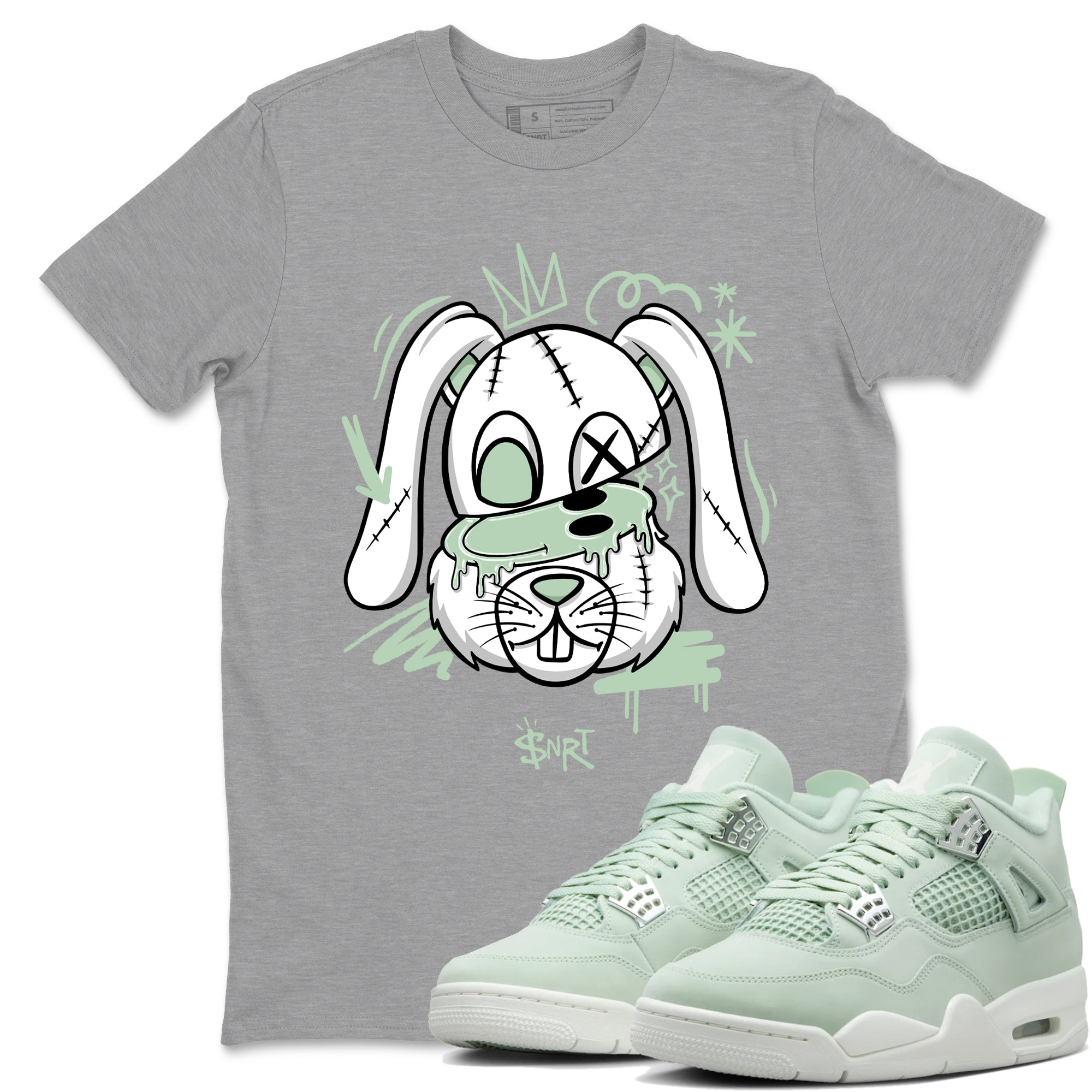 Crazy Bunny Sneaker Tees - Air Jordan 4 Abundance