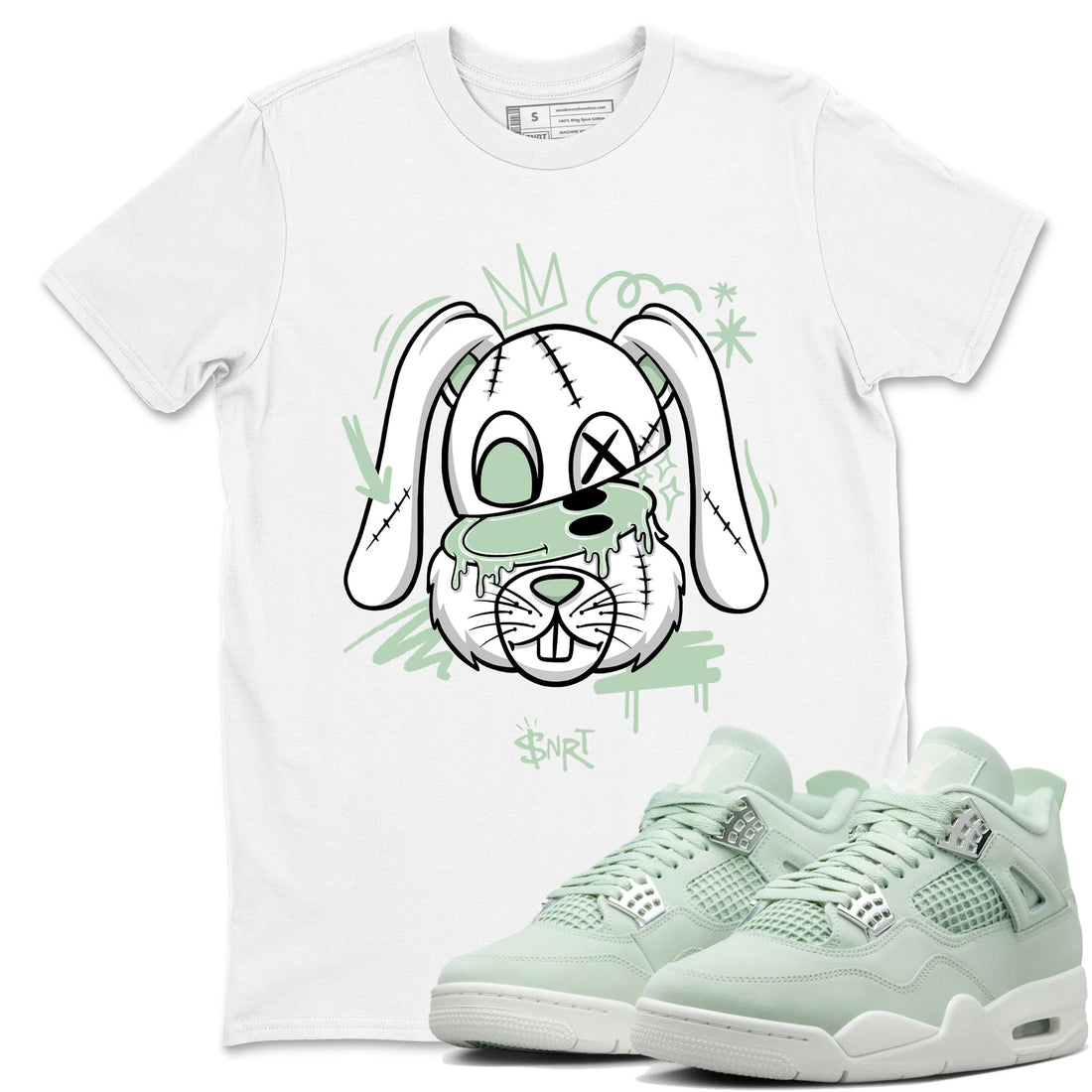 Crazy Bunny Sneaker Tees - Air Jordan 4 Abundance
