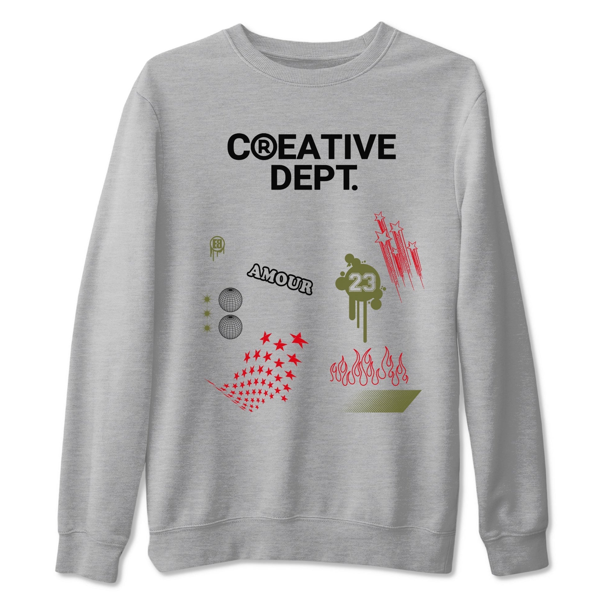 Creative Dept Sneaker Tees - Air Jordan 1 Travis Scott Medium Olive