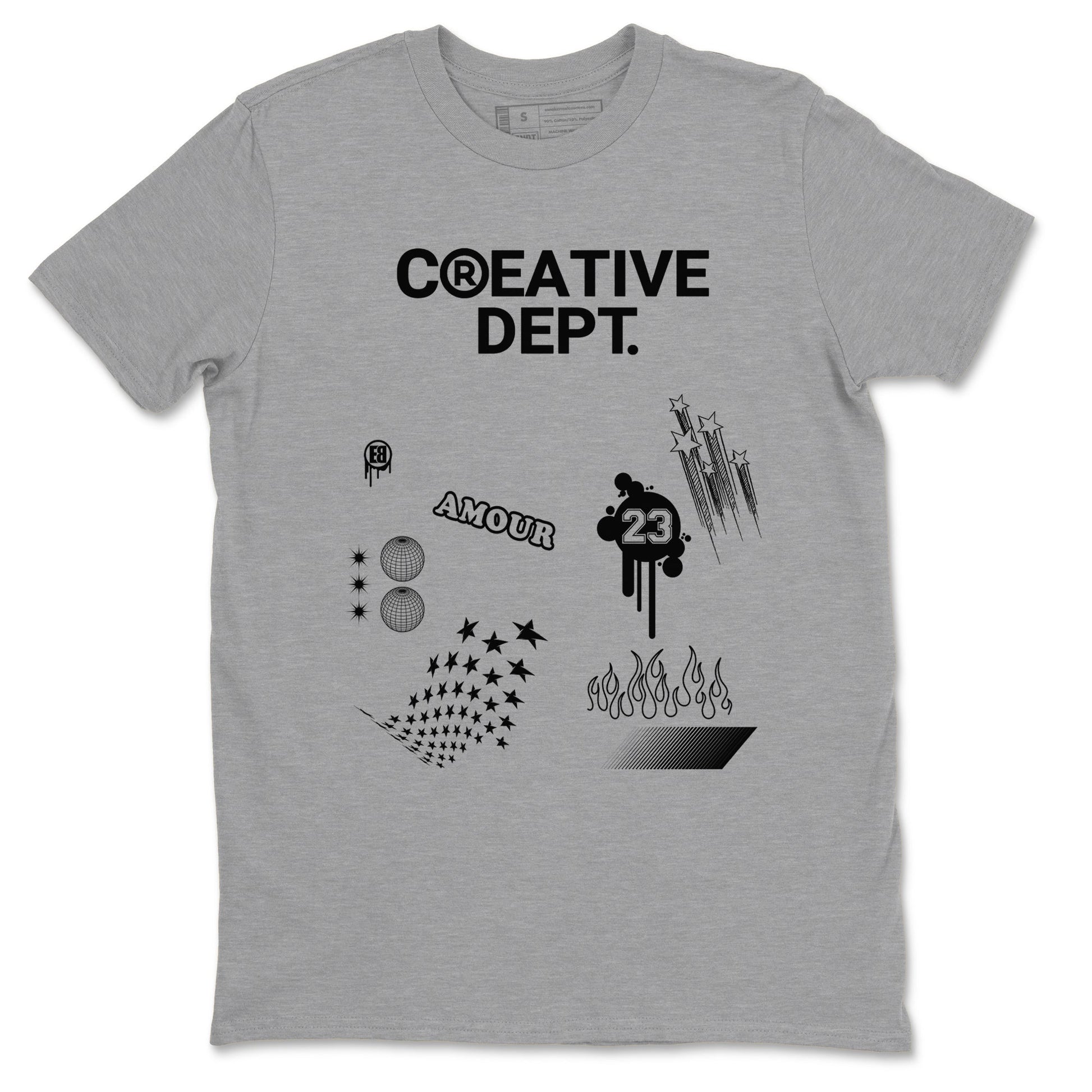 Creative Dept Sneaker Tees - Air Jordan 4 White Thunder