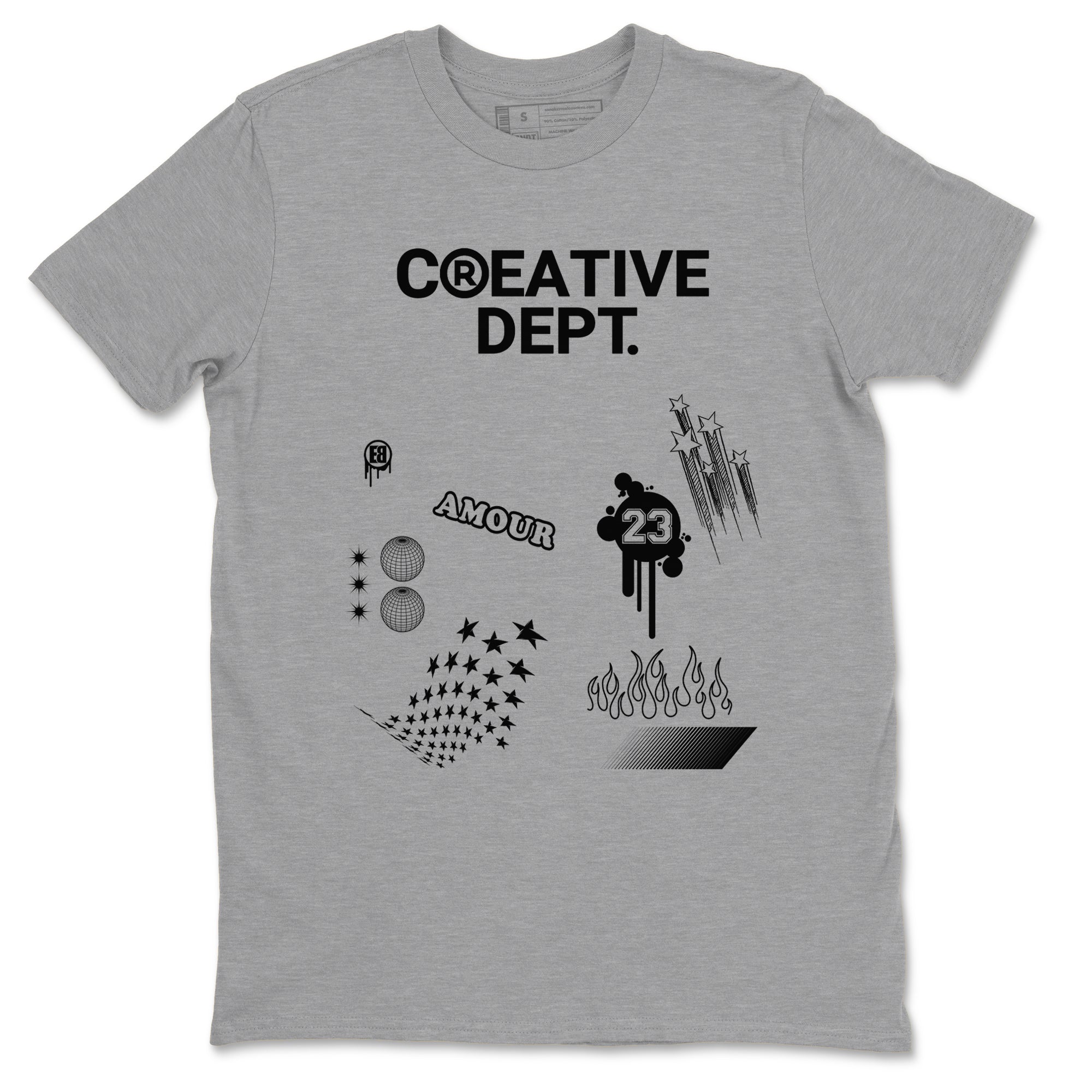 Creative Dept Sneaker Tees - Air Jordan 4 White Thunder