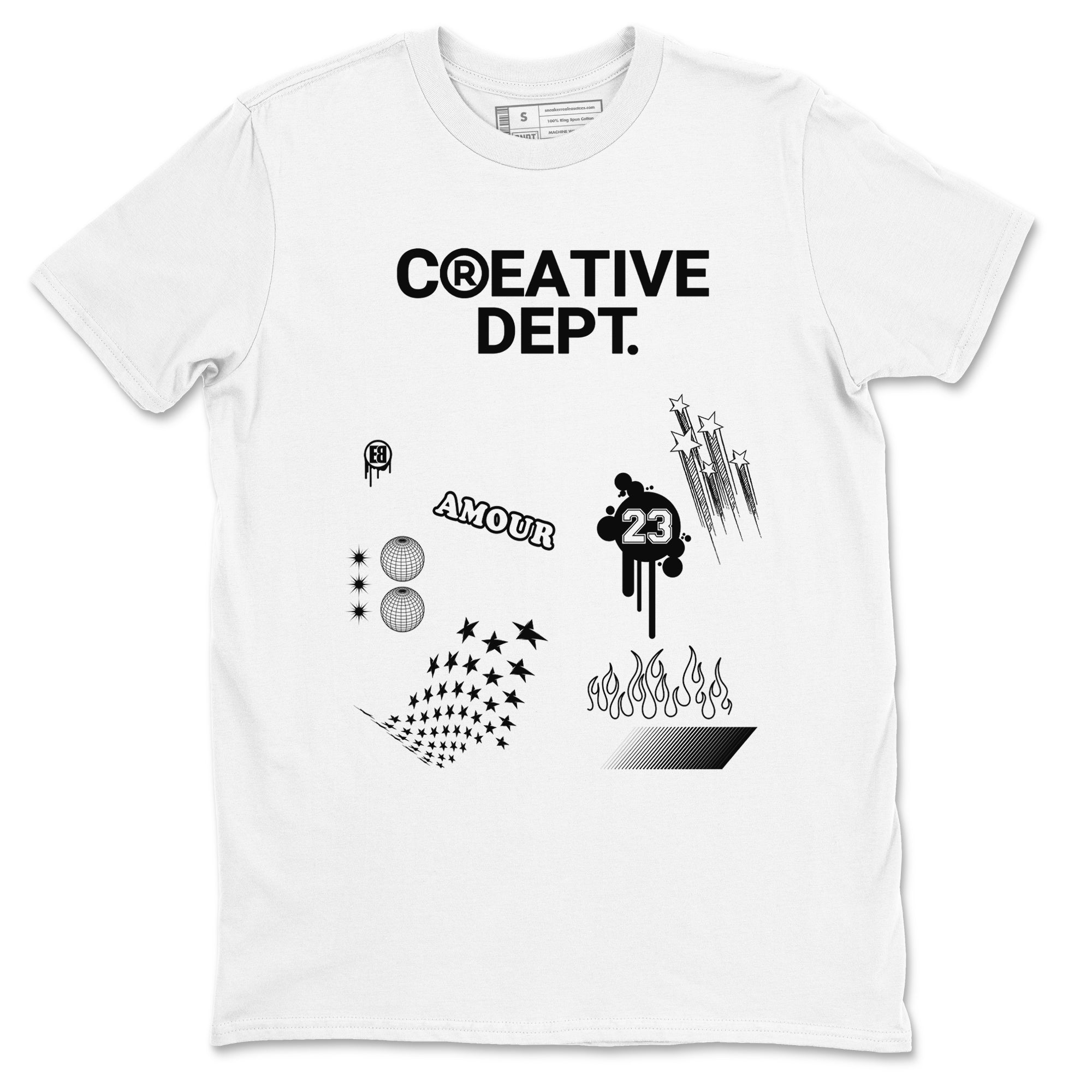 Creative Dept Sneaker Tees - Air Jordan 4 White Thunder