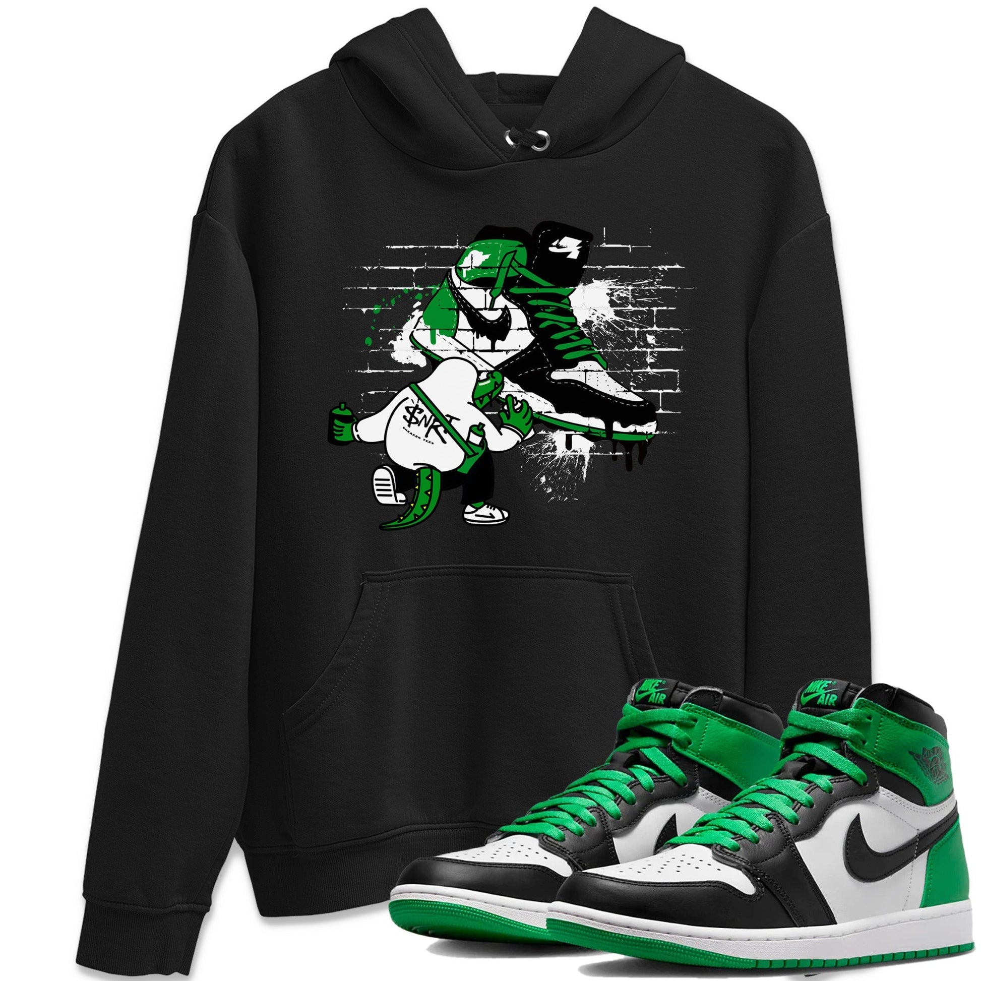Crocodile Artist Unisex Tops - Air Jordan 1 Celtics