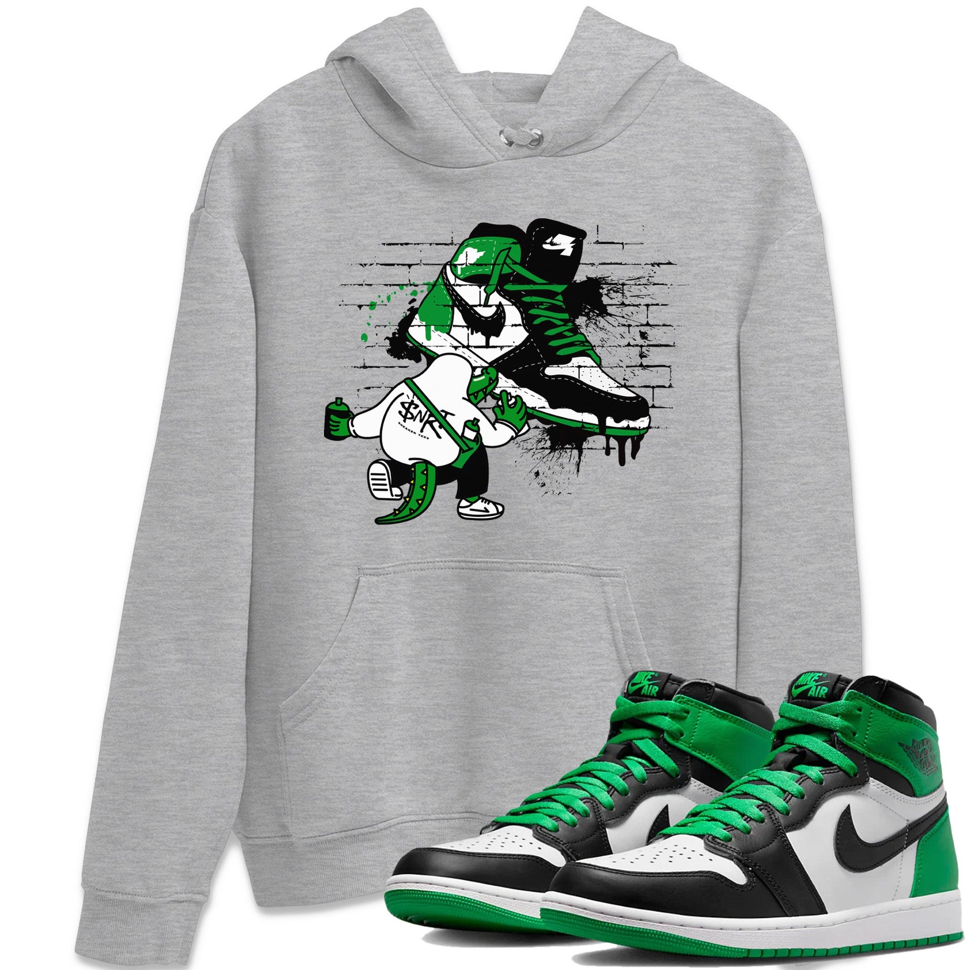 Crocodile Artist Unisex Tops - Air Jordan 1 Celtics