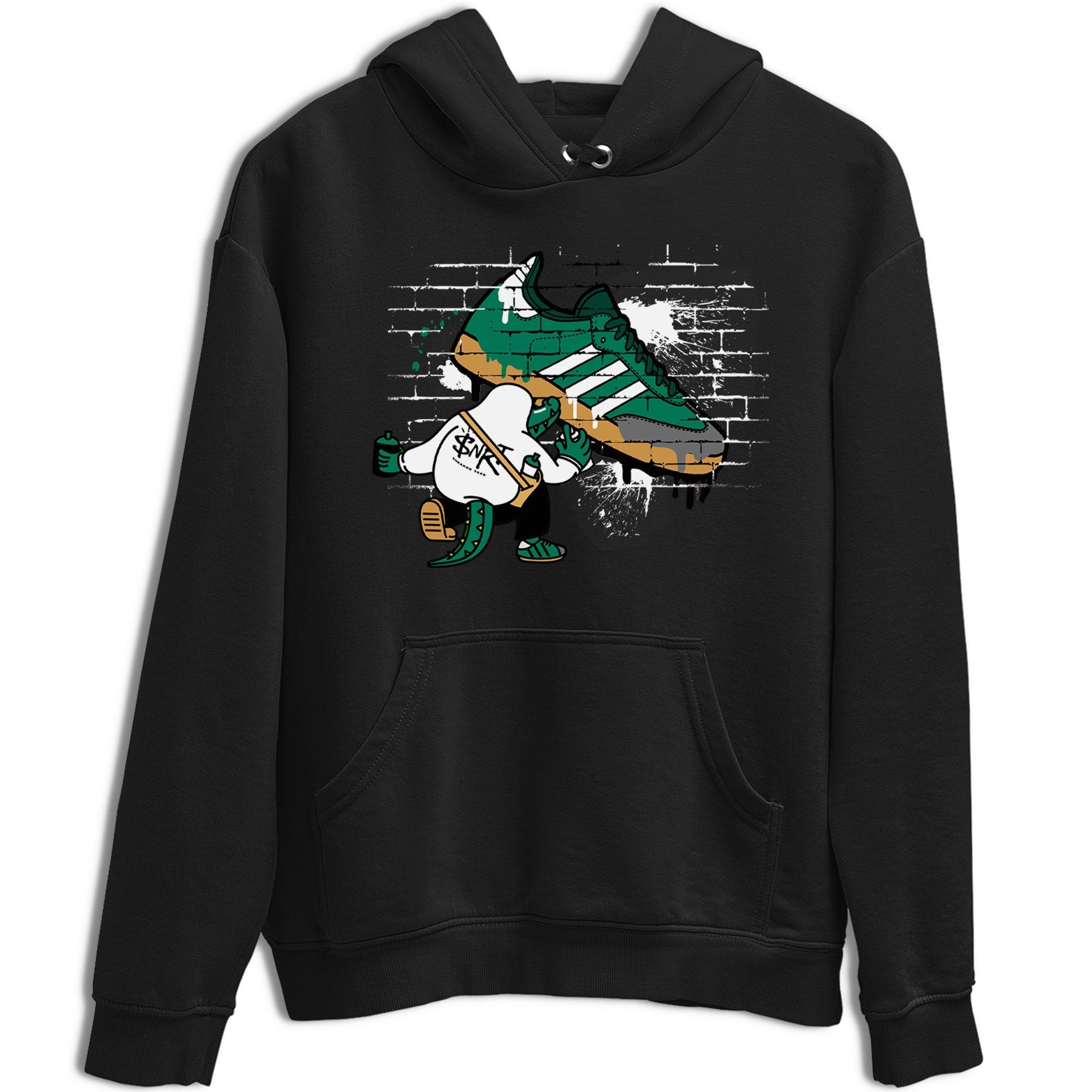 Crocodile Artist Sneaker Tee - Samba Collegiate Green Gum