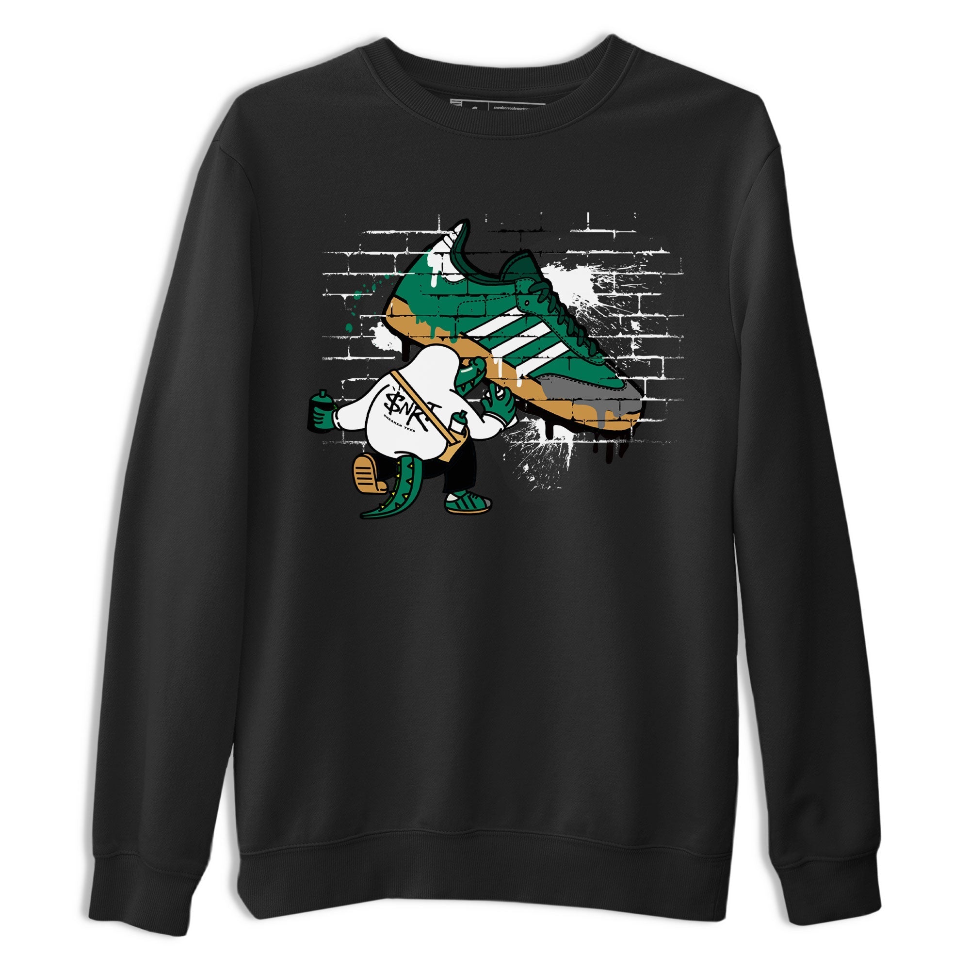 Crocodile Artist Sneaker Tee - Samba Collegiate Green Gum