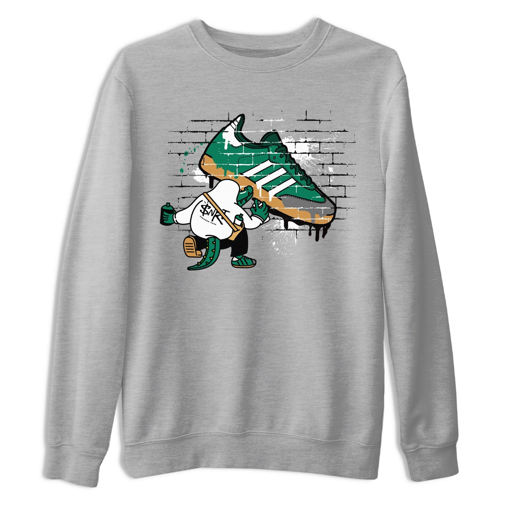 Crocodile Artist Sneaker Tee - Samba Collegiate Green Gum