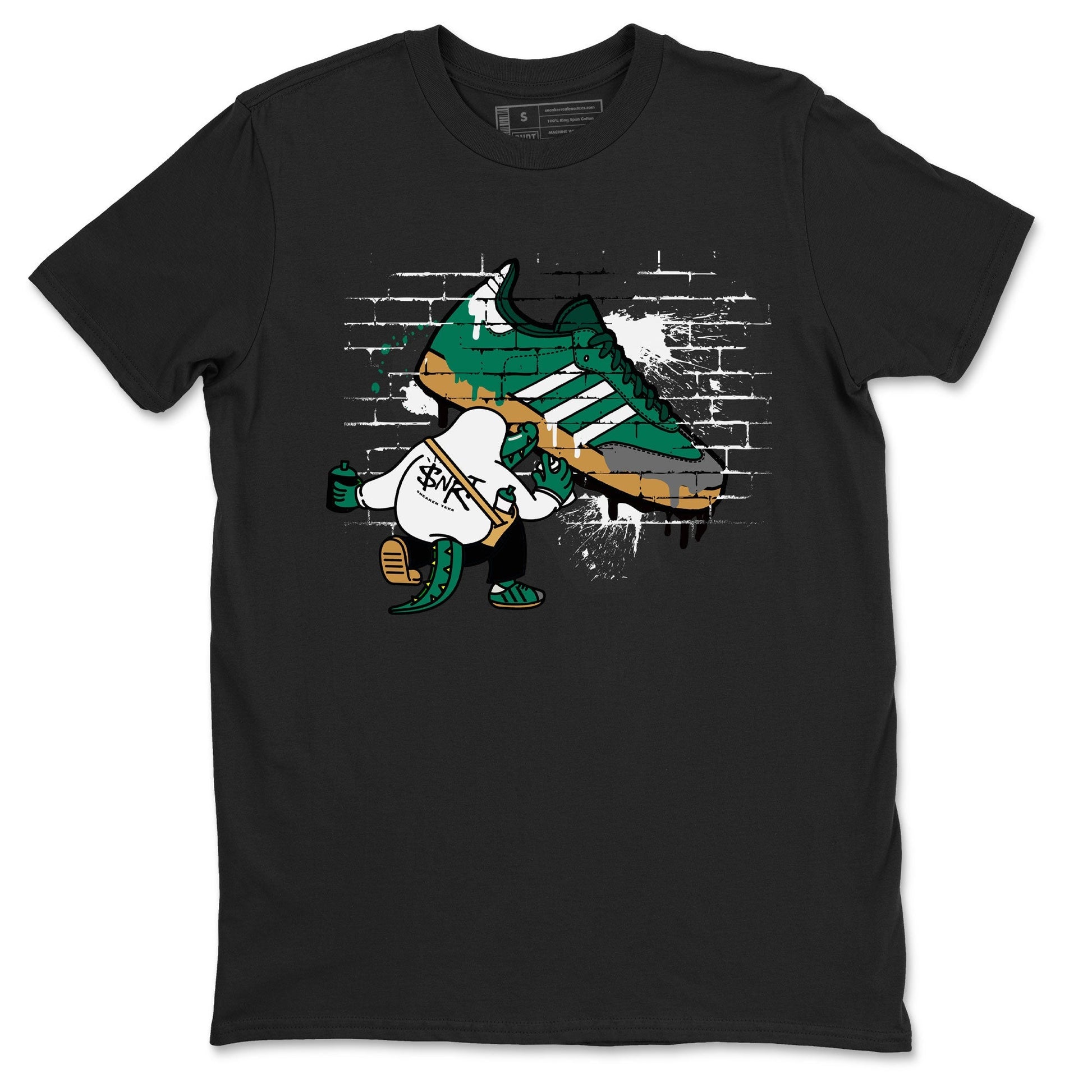 Crocodile Artist Sneaker Tee - Samba Collegiate Green Gum