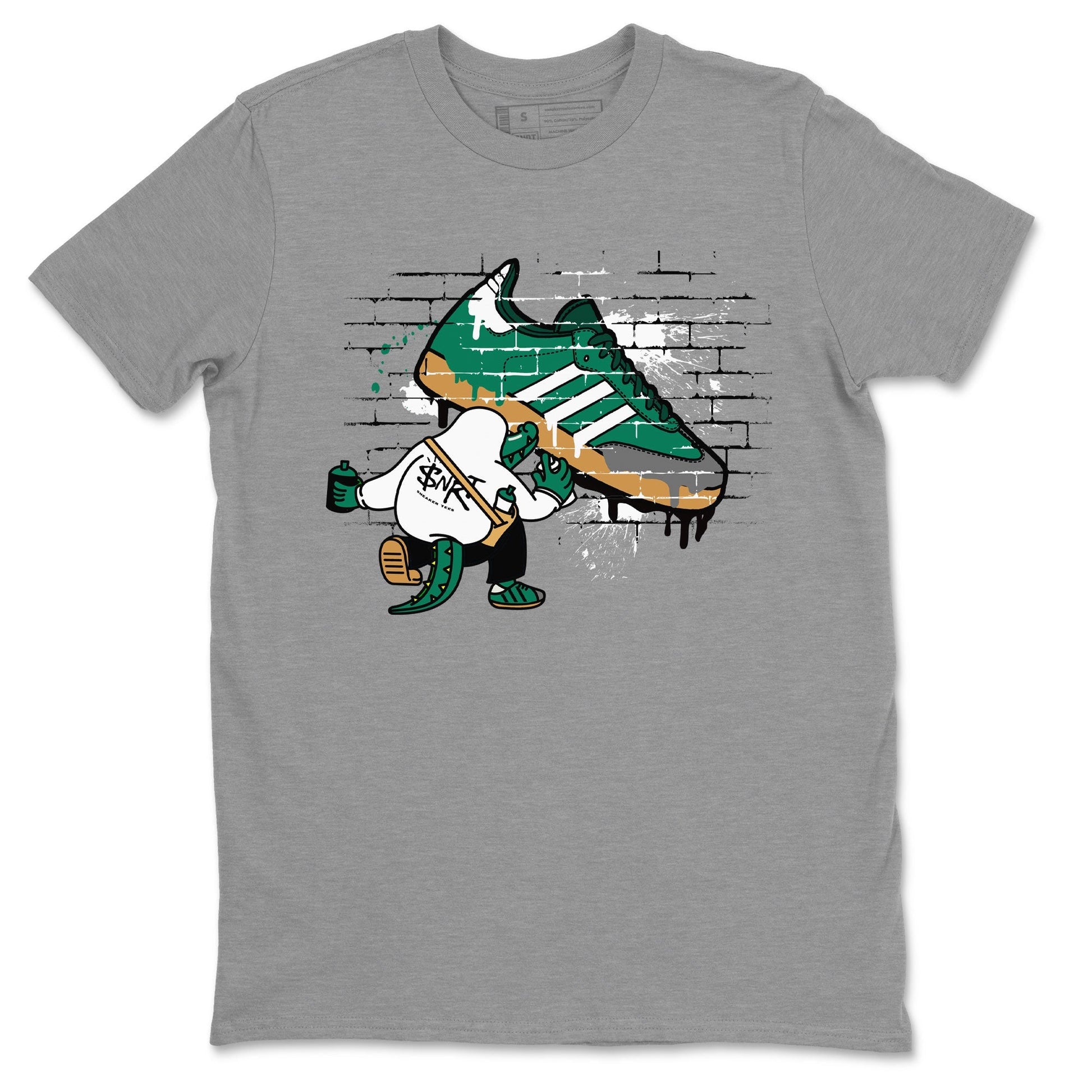 Crocodile Artist Sneaker Tee - Samba Collegiate Green Gum