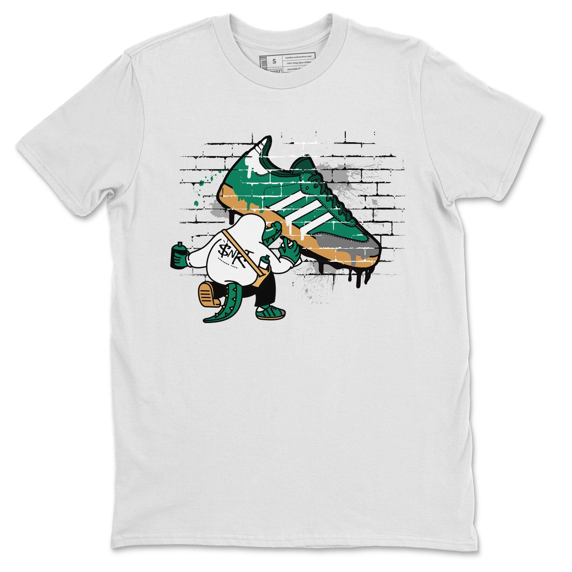 Crocodile Artist Sneaker Tee - Samba Collegiate Green Gum