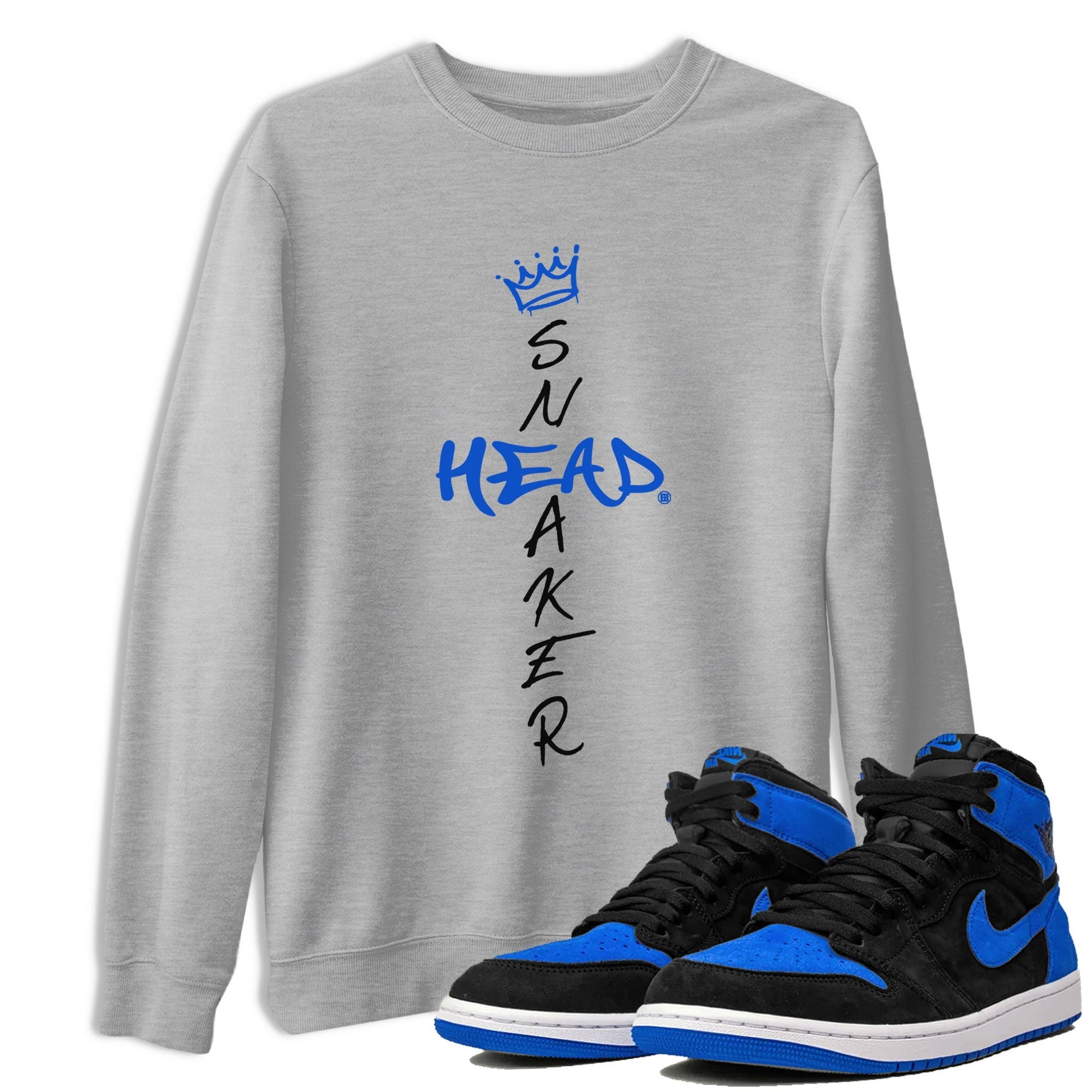 Cross Sneakerhead Sneaker Tee - Air Jordan 1 Royal Reimagined