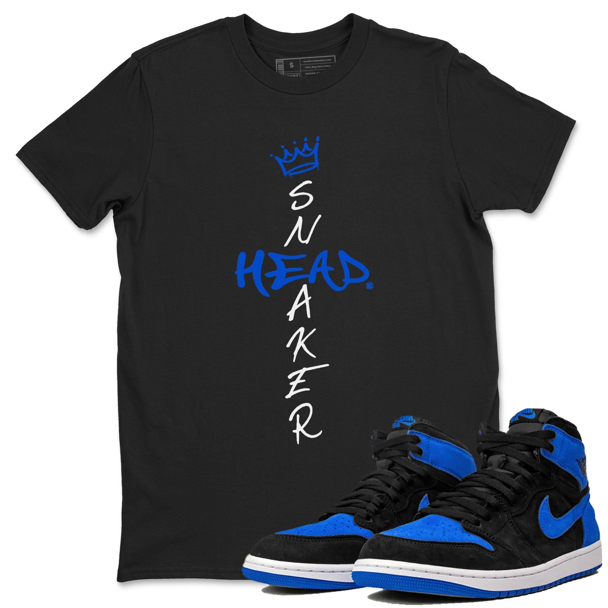Cross Sneakerhead Sneaker Tee - Air Jordan 1 Royal Reimagined