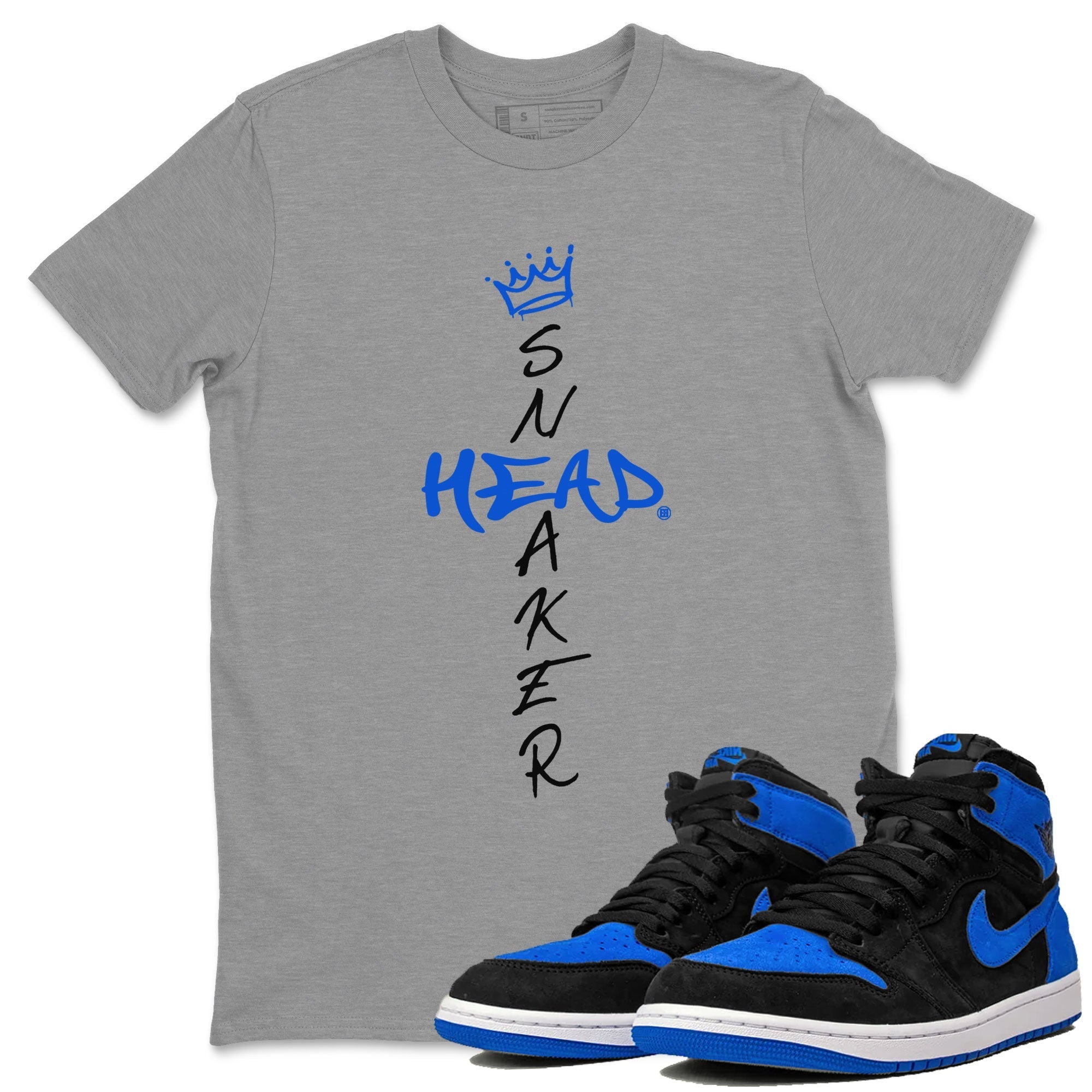 Cross Sneakerhead Sneaker Tee - Air Jordan 1 Royal Reimagined