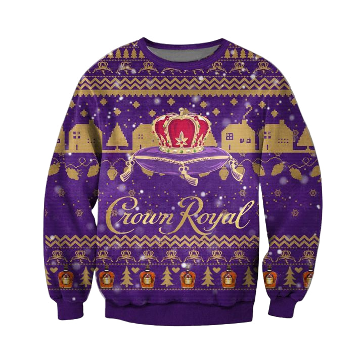 Crown Royal Canadian Whisky Ugly Christmas Sweater 2022 ? Usalast
