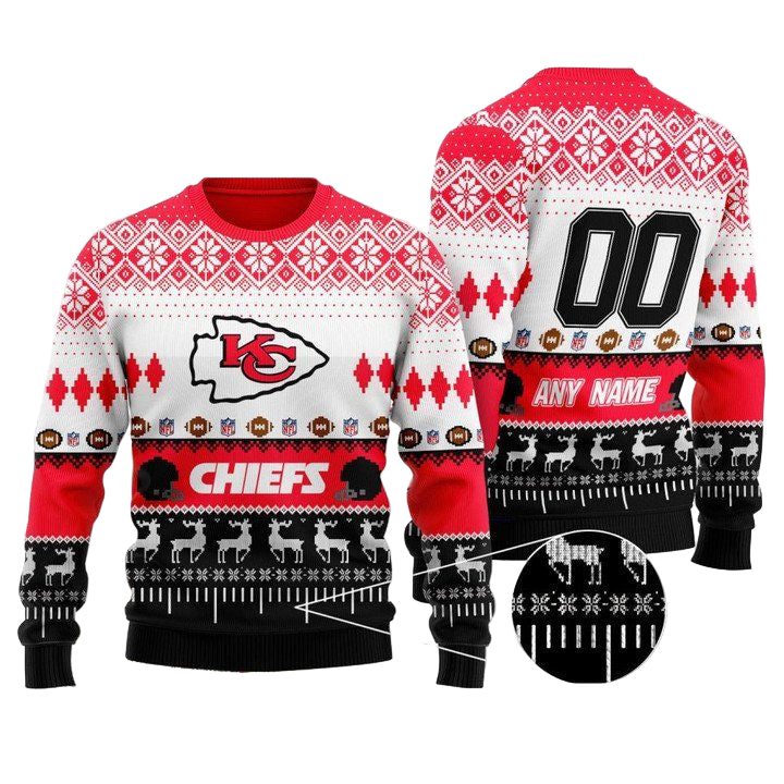 Custom Name Number Nfl Las Vegas Raiders Playing Field Ugly Christmas Sweater ? Usalast