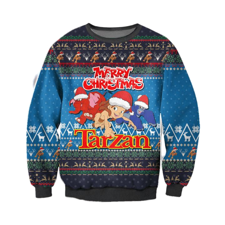 Cute Tarzan Christmas Sweater ? Usalast