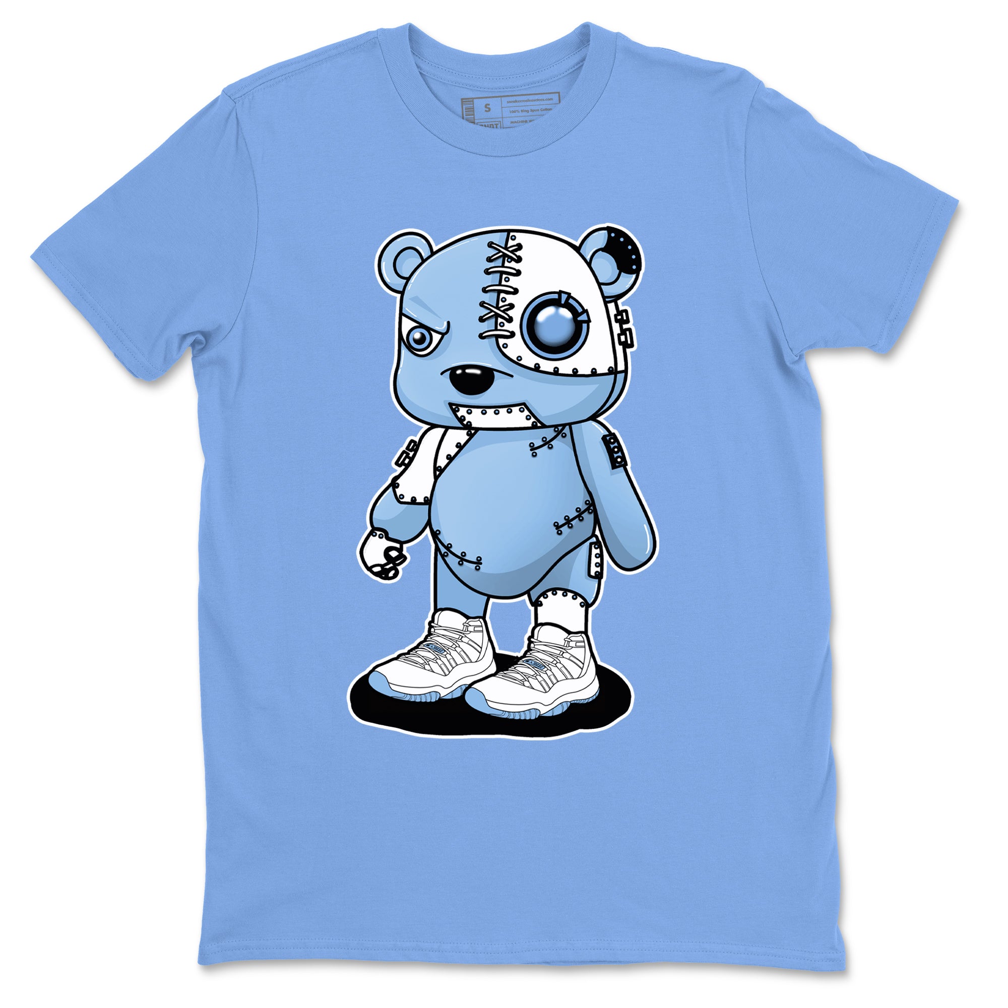 Cyborg Bear Sneaker Tees - Air Jordan 11 Legend Blue