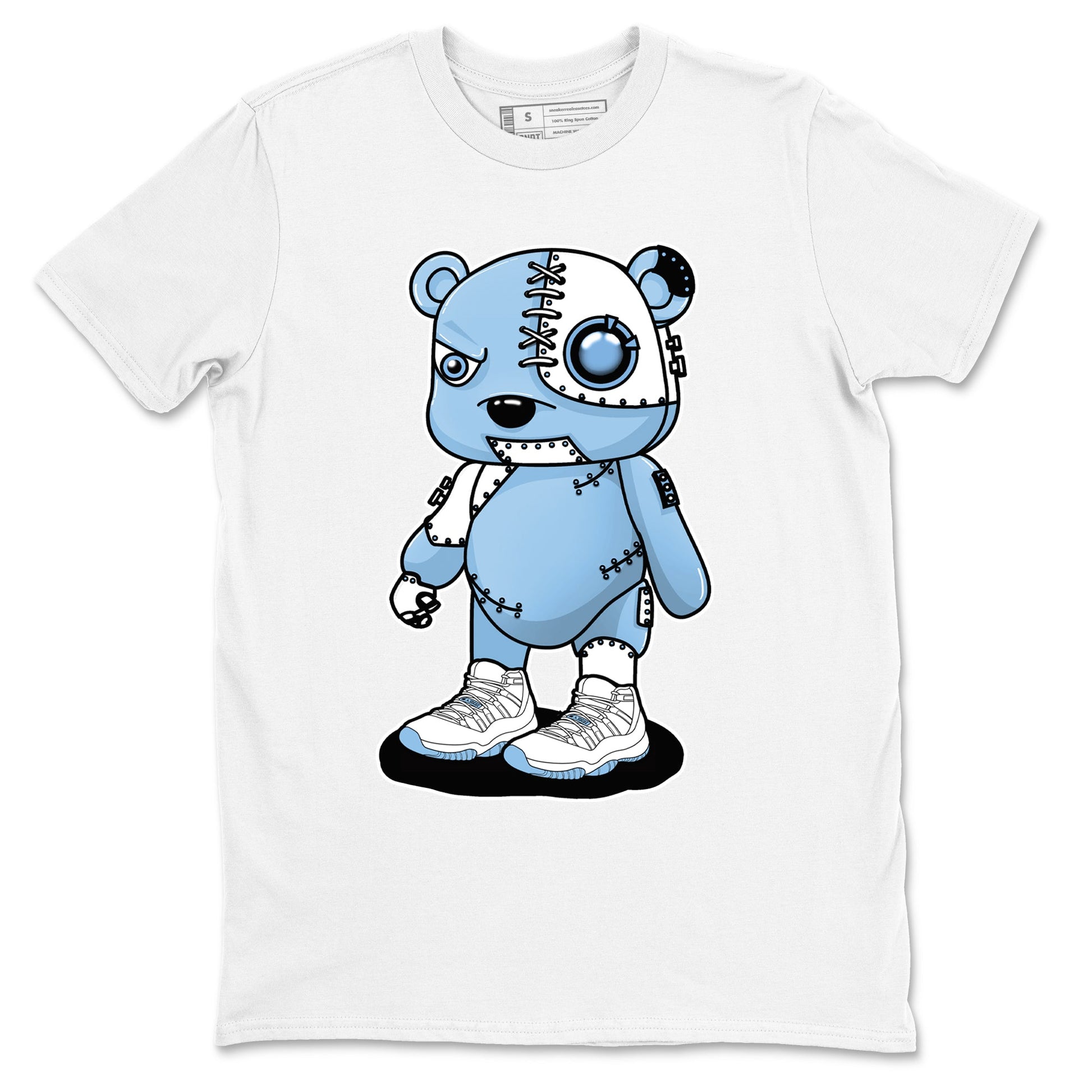 Cyborg Bear Sneaker Tees - Air Jordan 11 Legend Blue