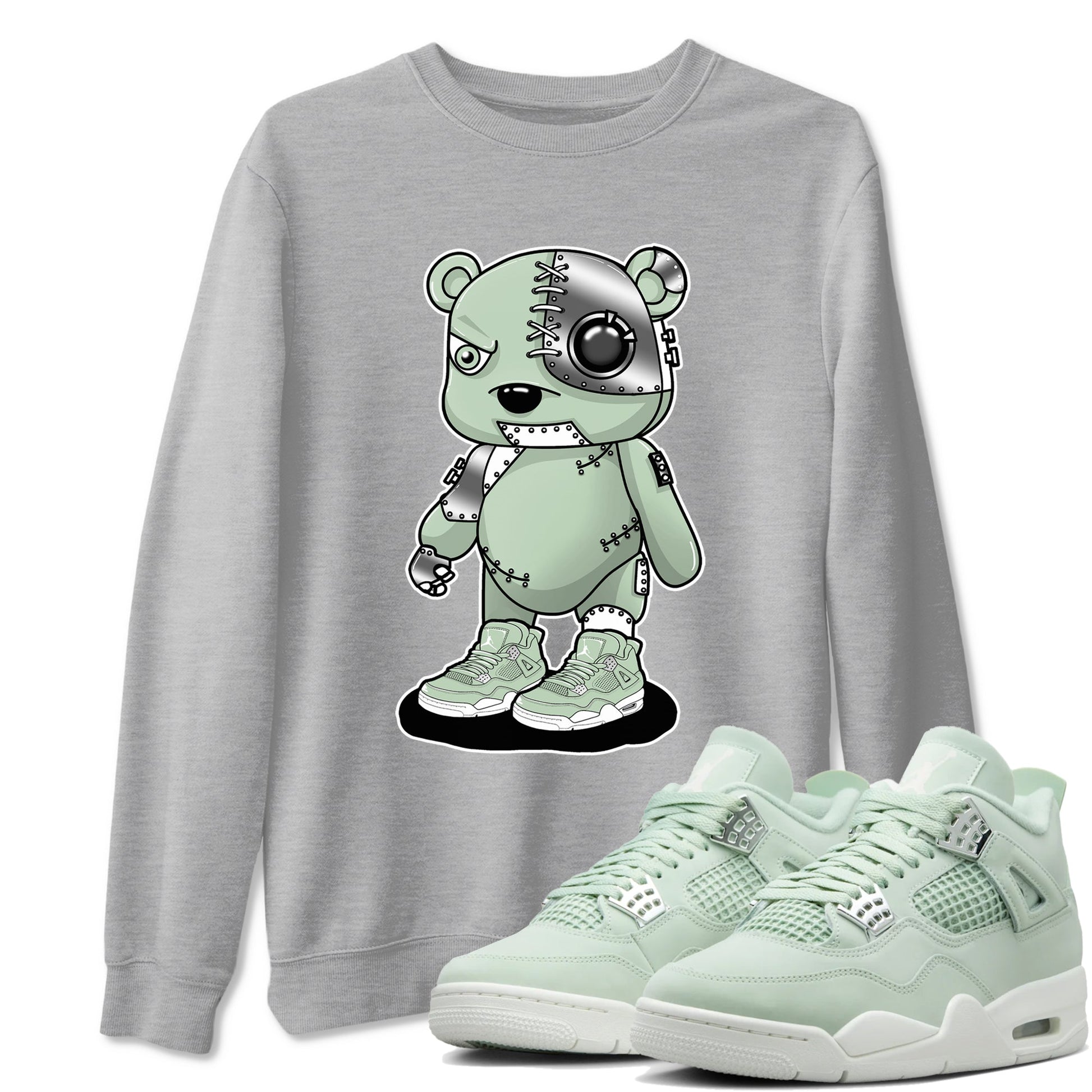 Cyborg Bear Sneaker Tees - Air Jordan 4 Abundance