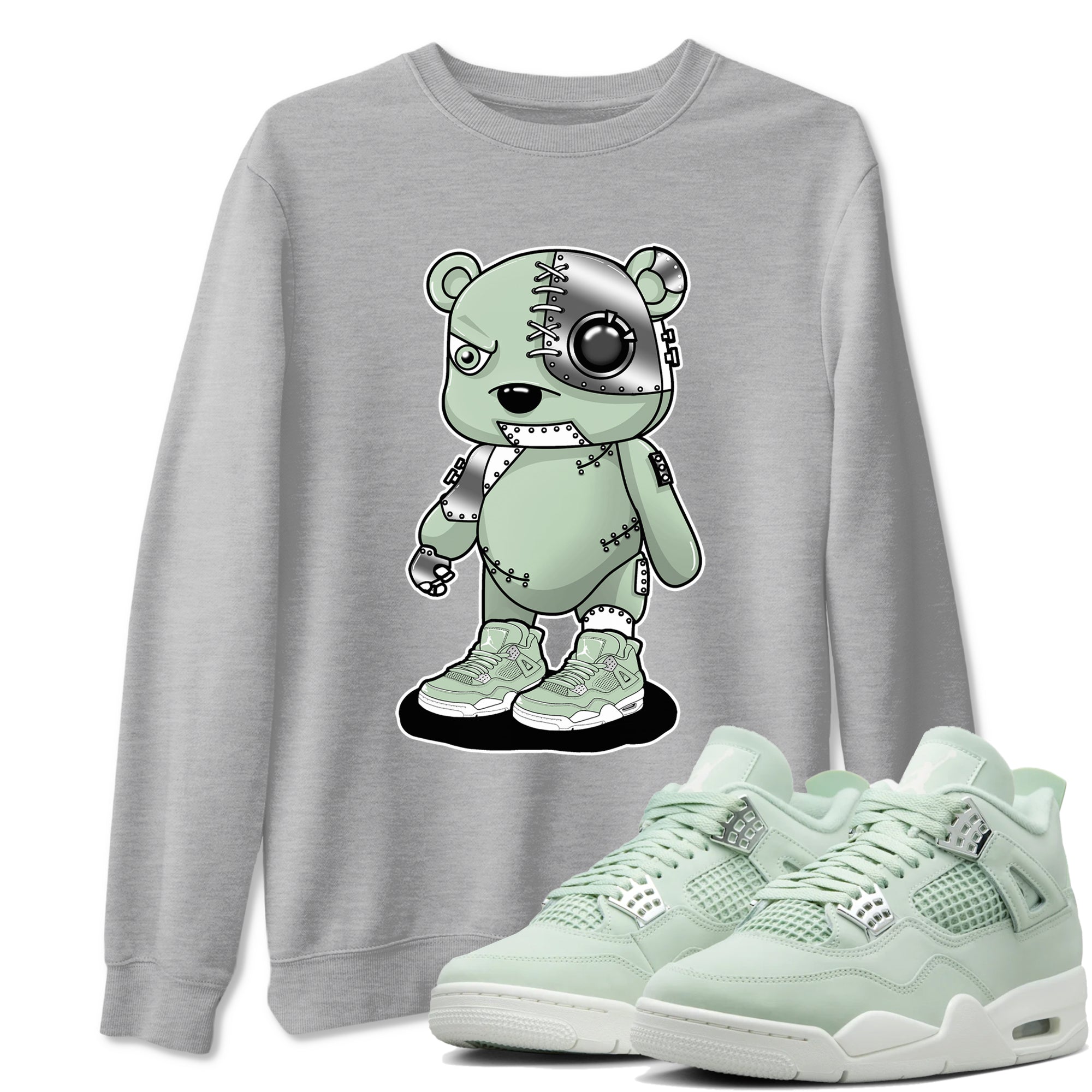 Cyborg Bear Sneaker Tees - Air Jordan 4 Abundance