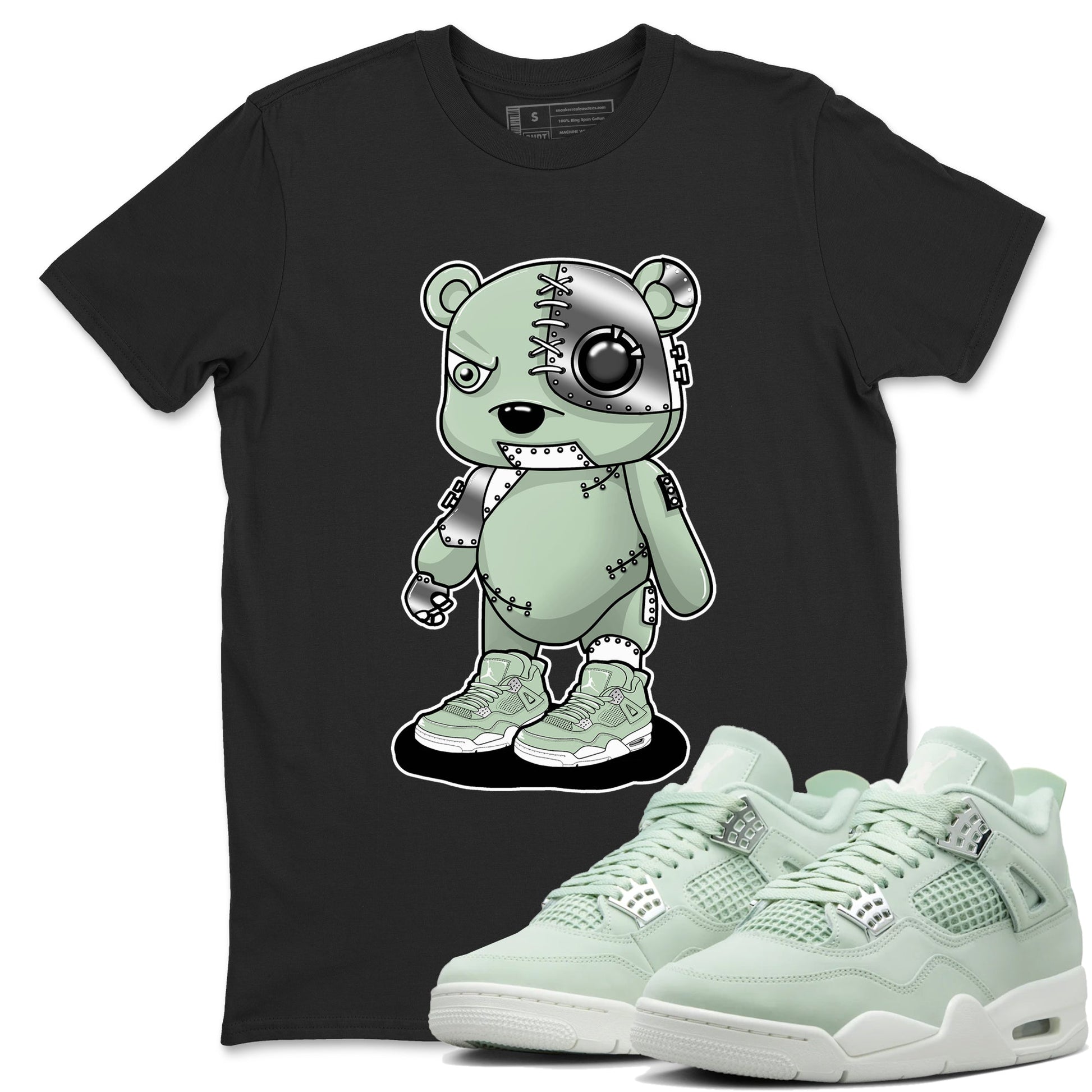Cyborg Bear Sneaker Tees - Air Jordan 4 Abundance
