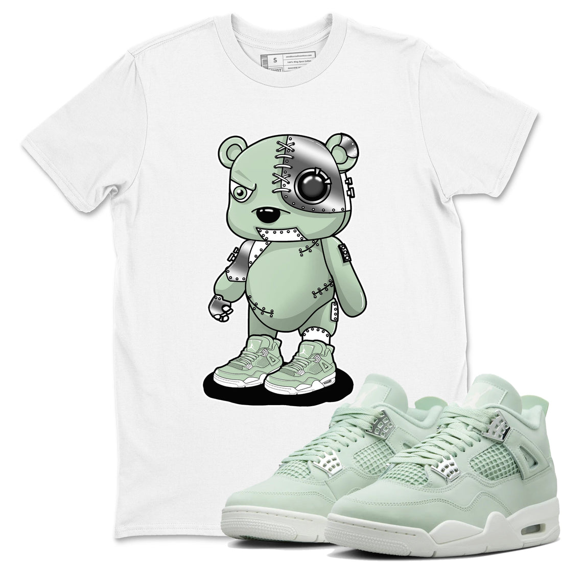 Cyborg Bear Sneaker Tees - Air Jordan 4 Abundance
