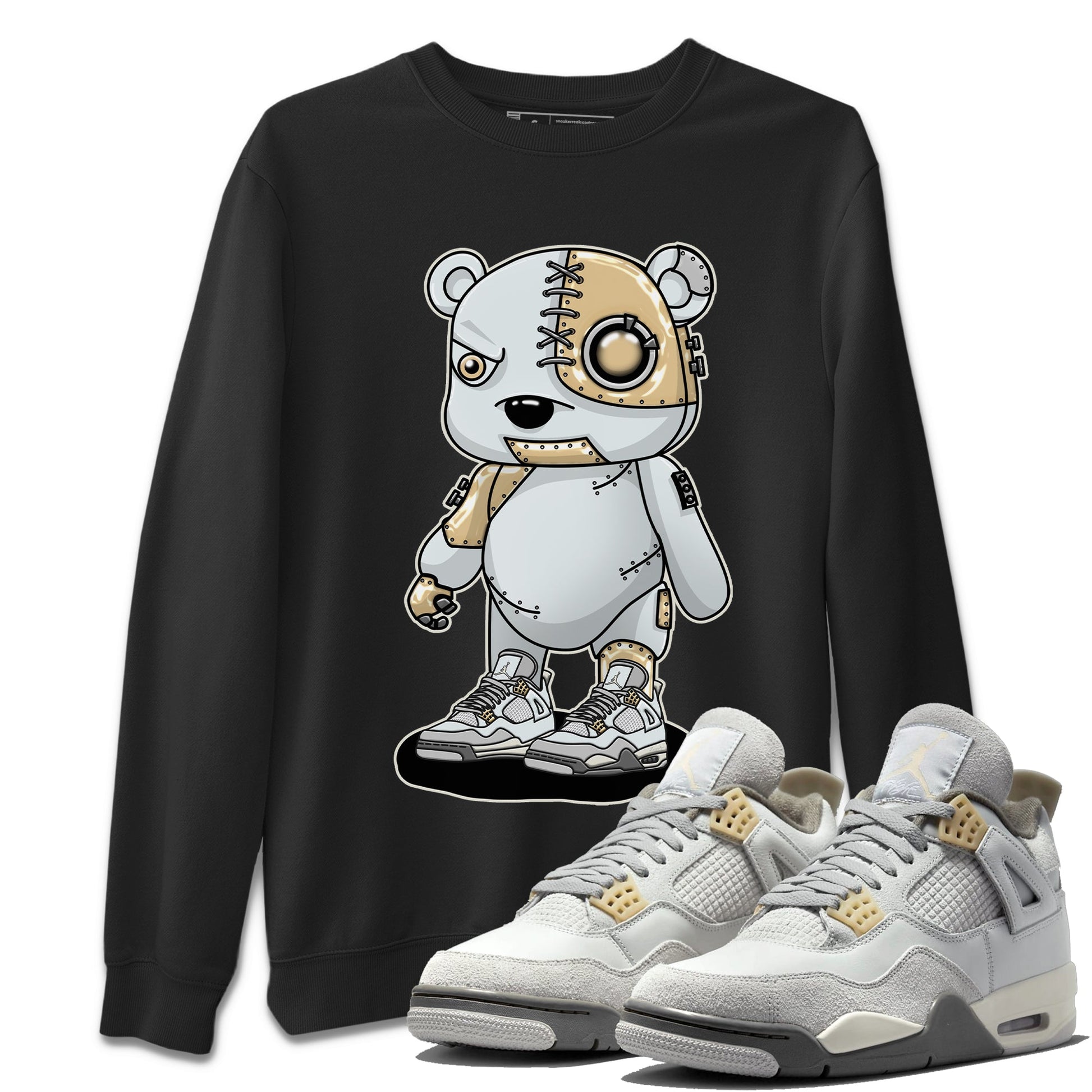 Cyborg Bear Unisex Tops - Air Jordan 4 Craft