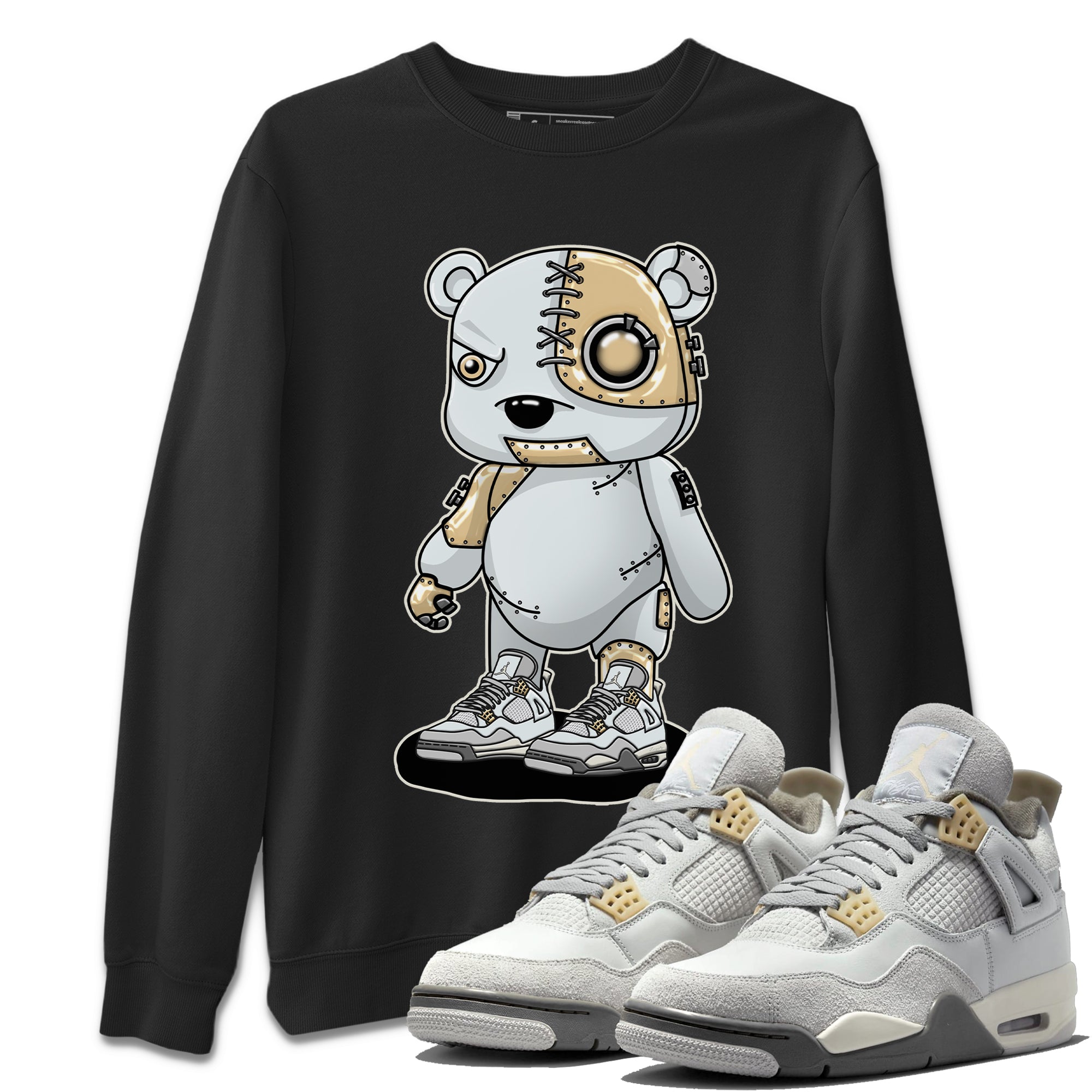 Cyborg Bear Unisex Tops - Air Jordan 4 Craft