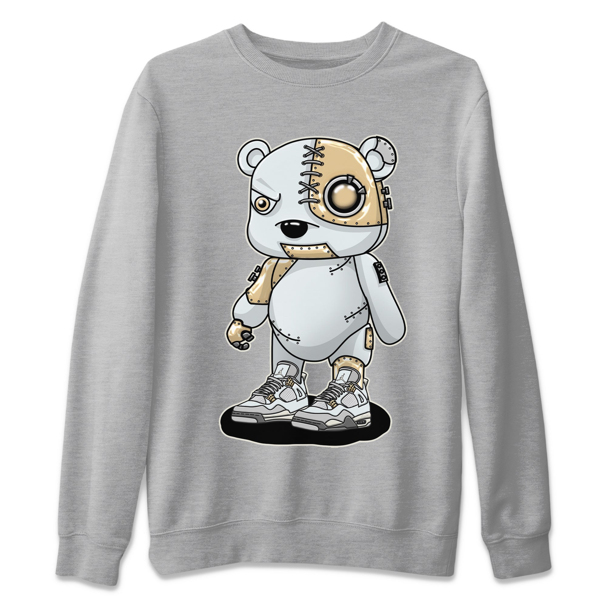 Cyborg Bear Unisex Tops - Air Jordan 4 Craft