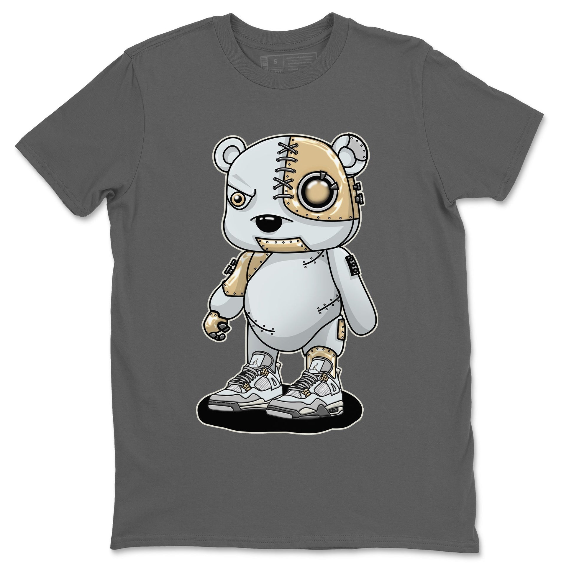 Cyborg Bear Unisex Tops - Air Jordan 4 Craft
