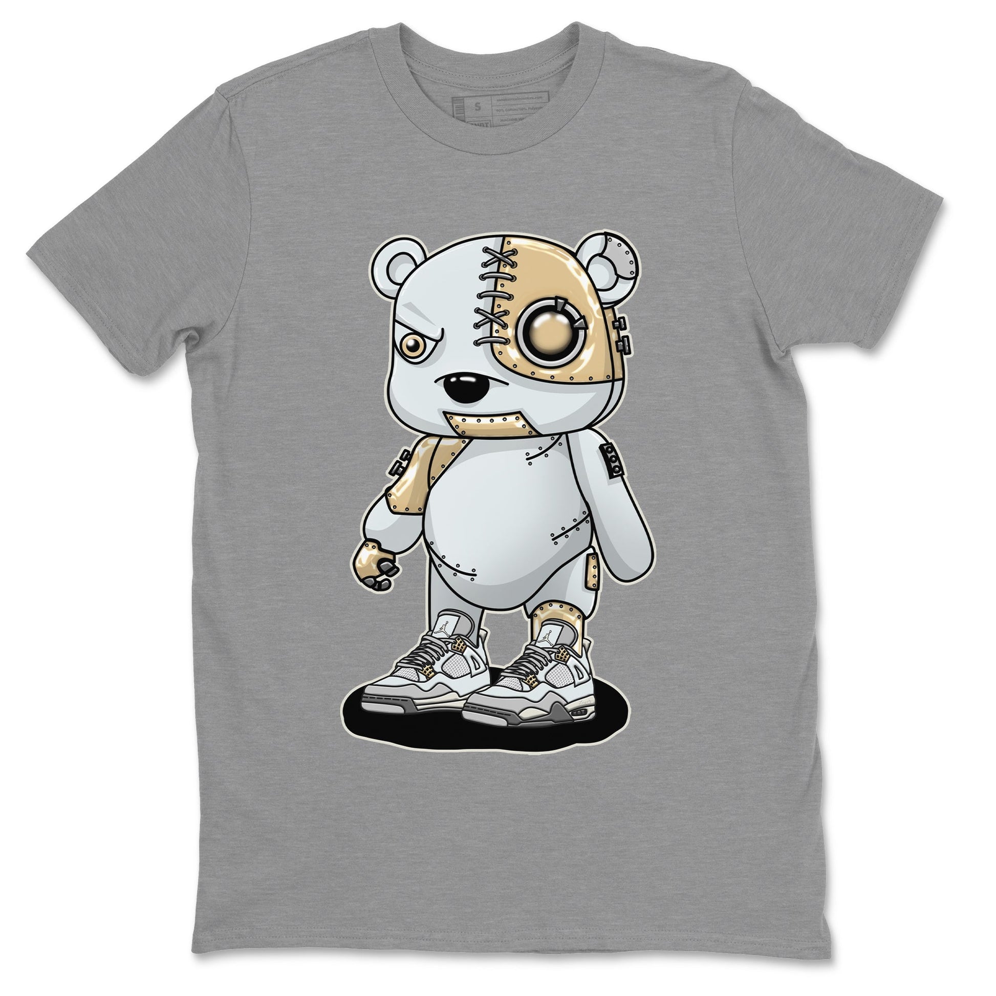 Cyborg Bear Unisex Tops - Air Jordan 4 Craft