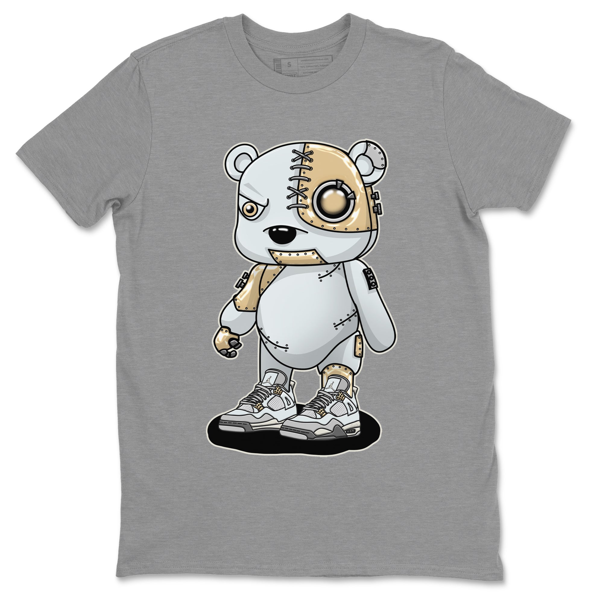 Cyborg Bear Unisex Tops - Air Jordan 4 Craft