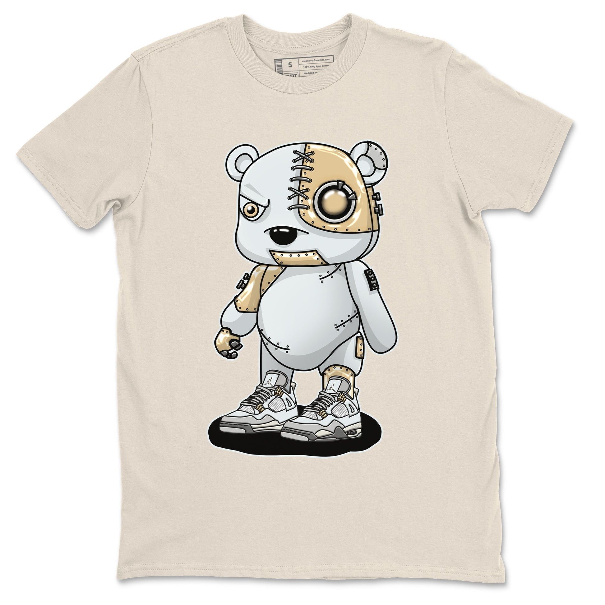 Cyborg Bear Unisex Tops - Air Jordan 4 Craft