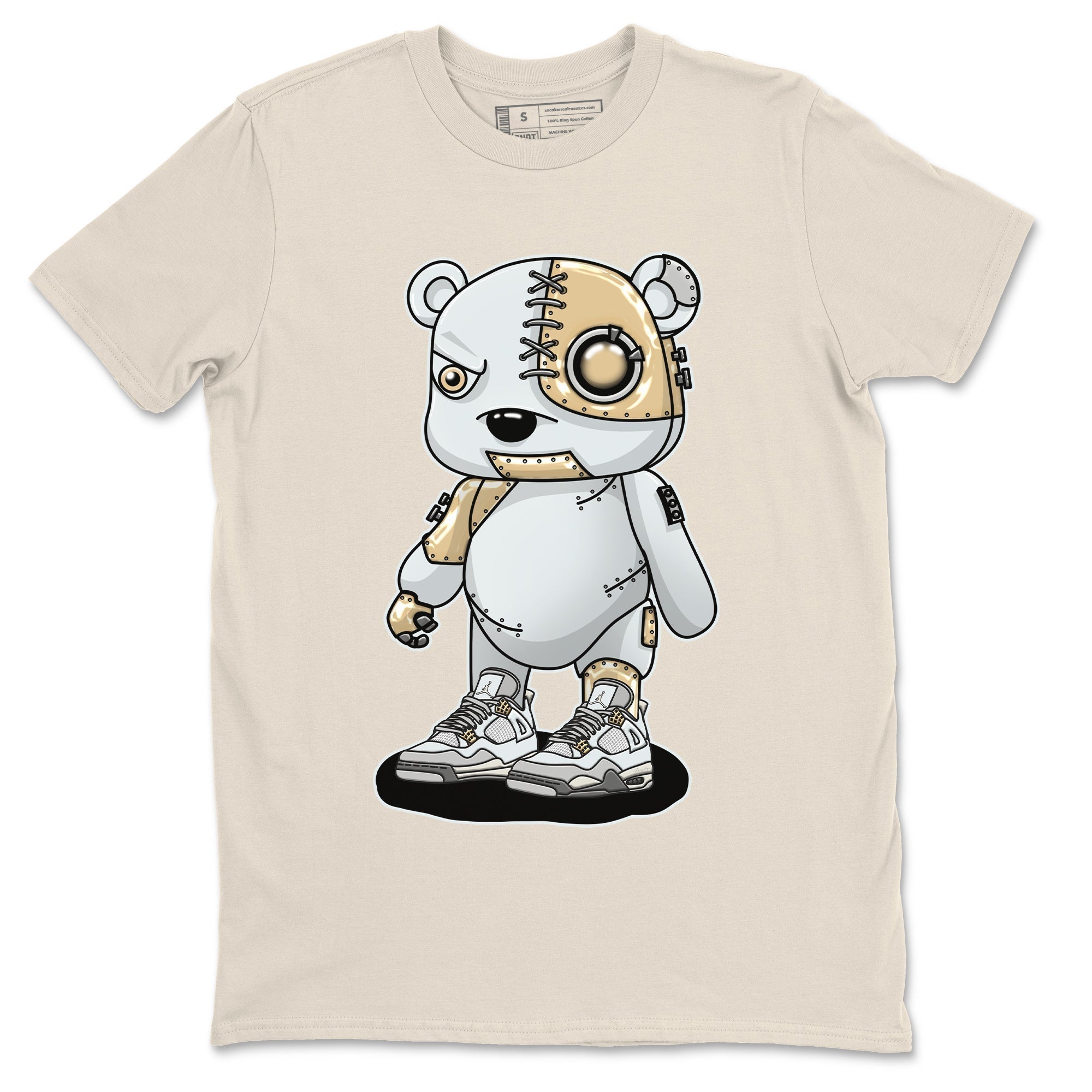 Cyborg Bear Unisex Tops - Air Jordan 4 Craft