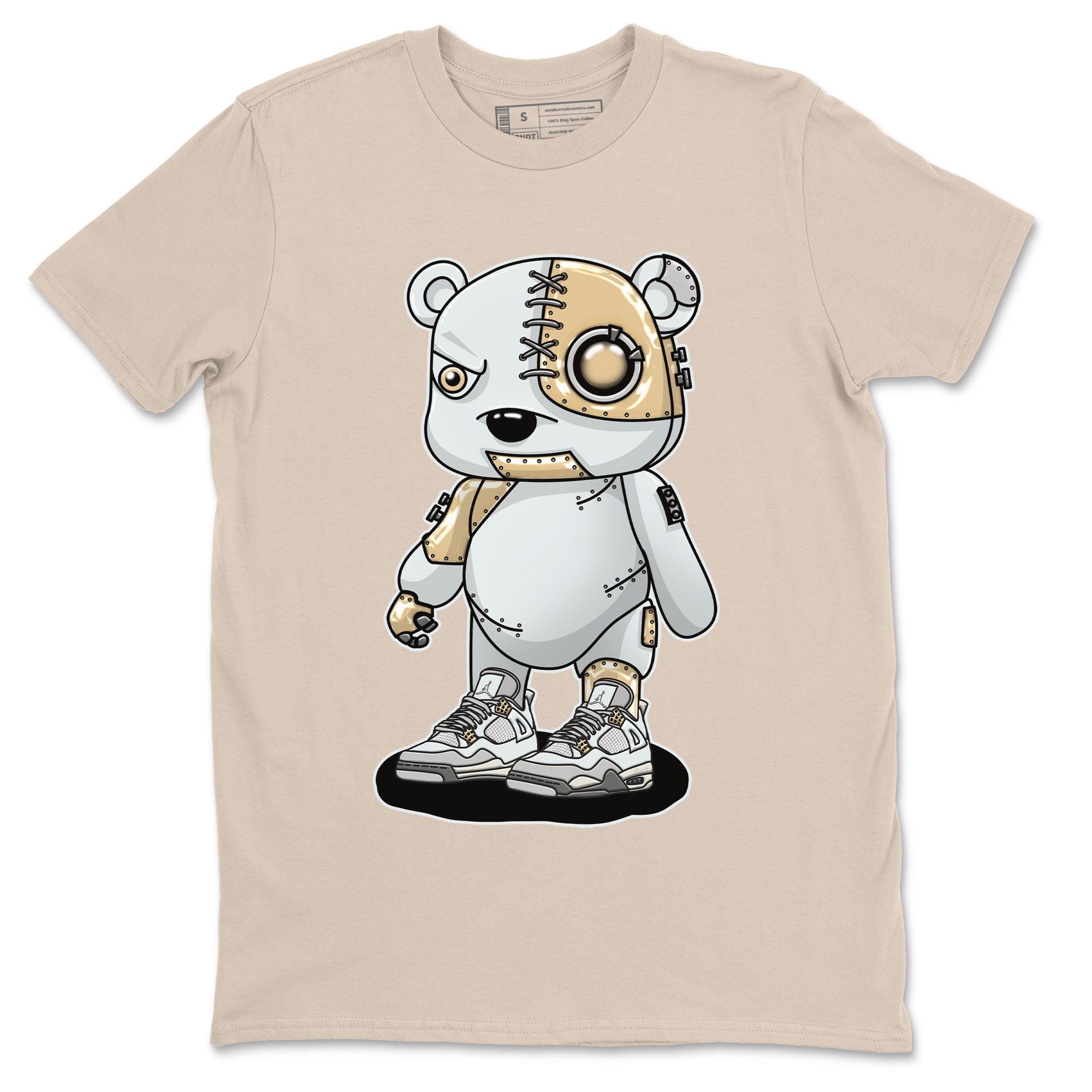 Cyborg Bear Unisex Tops - Air Jordan 4 Craft